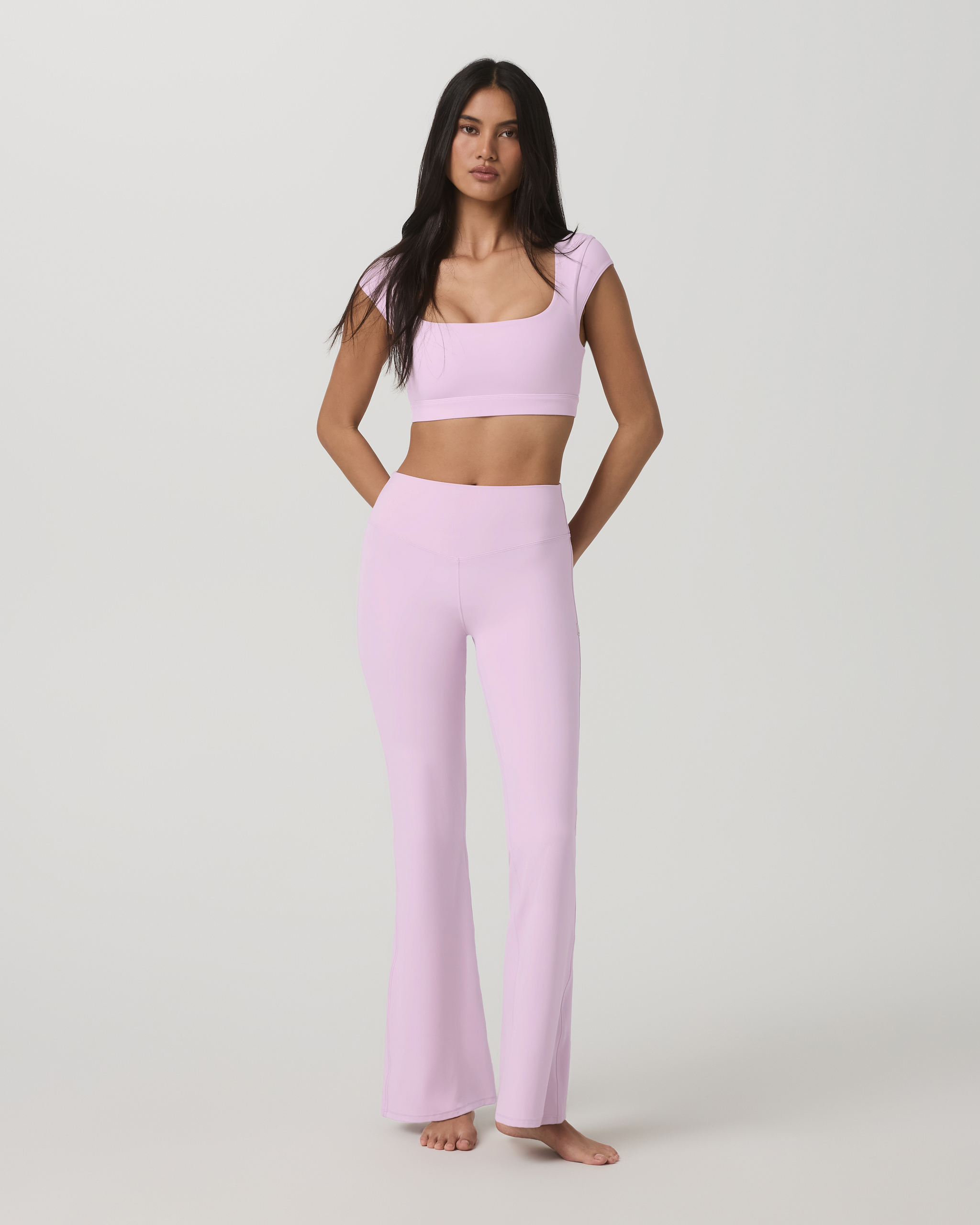 Vuori AllTheForm™ Short Sleeve Bra | Orchid Whisper - Image 3