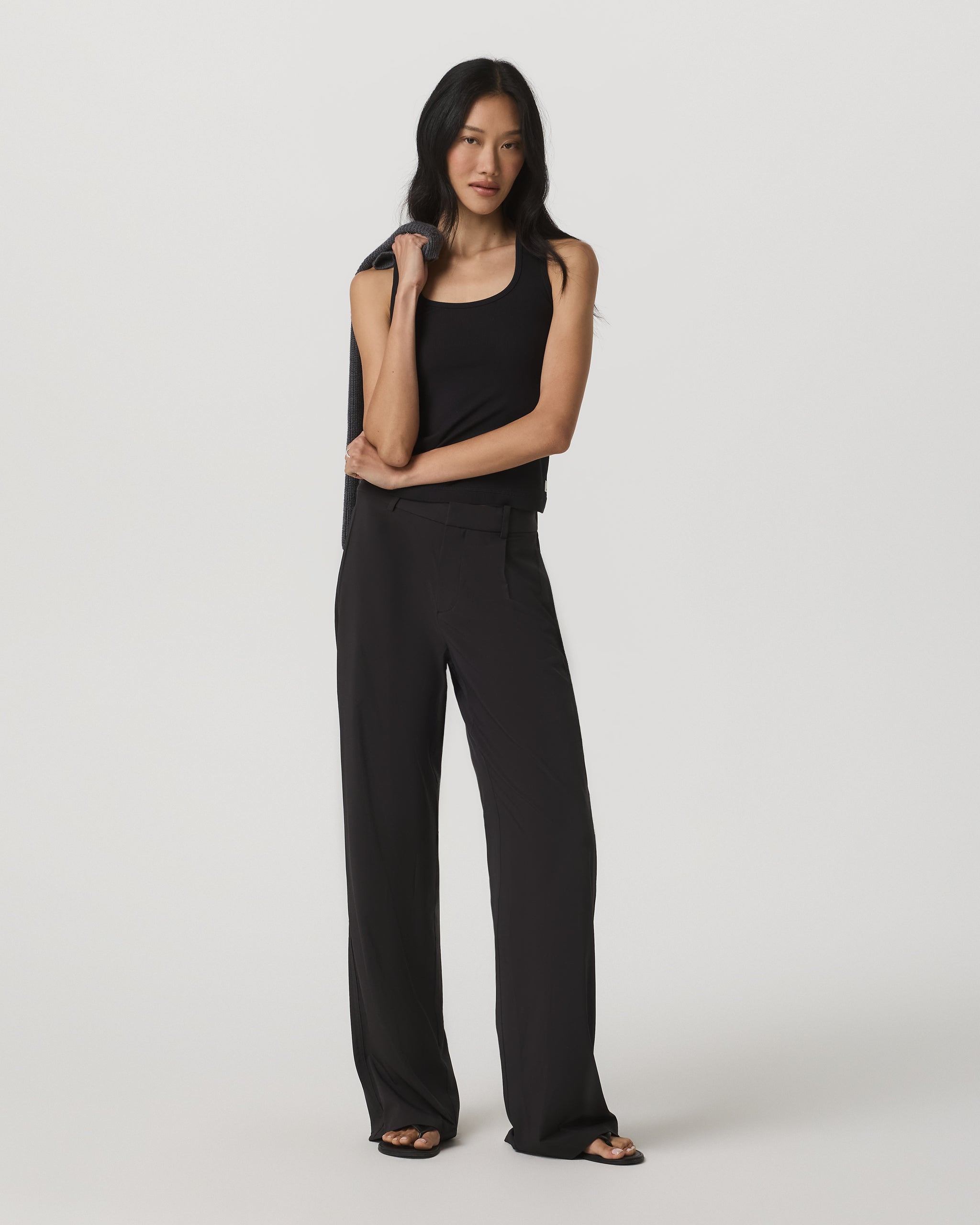 Pose Layering Tank | Black - Image 4