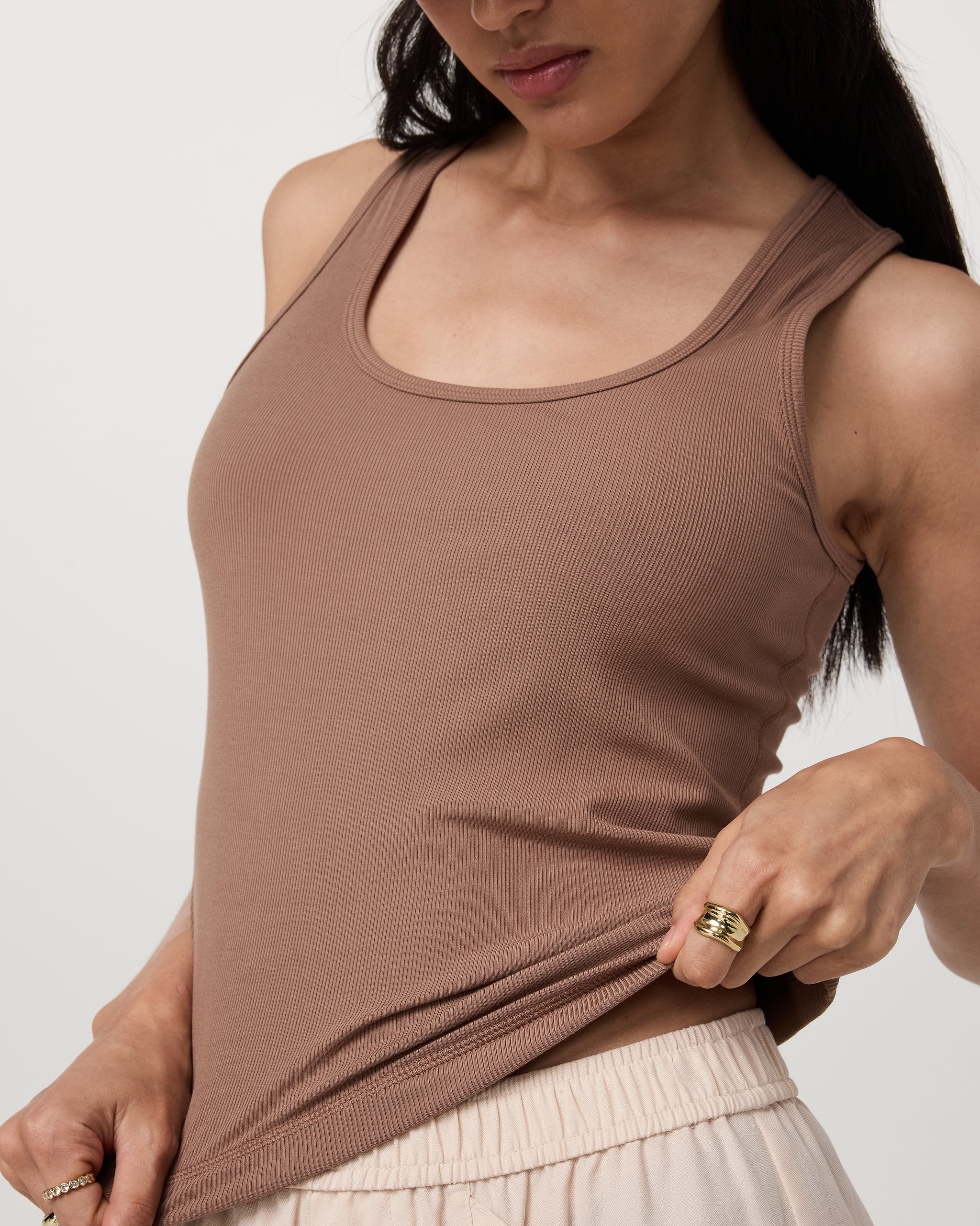Pose Layering Tank | Nutmeg - Image 2