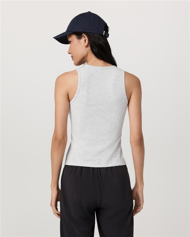 Pose Layering Tank | White Heather Grey - Image 3