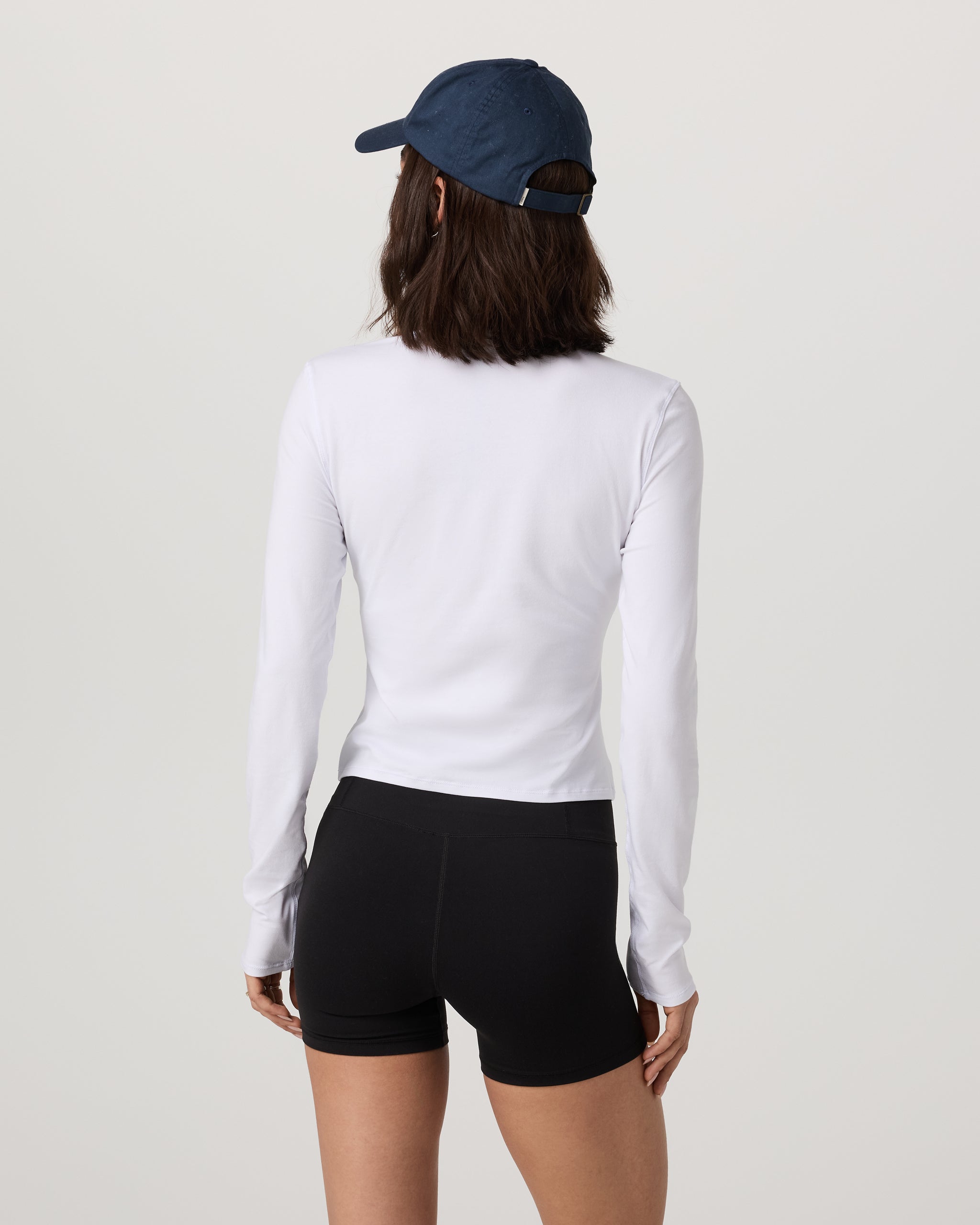 Long Sleeve Tuvalu Henley | White - Image 3