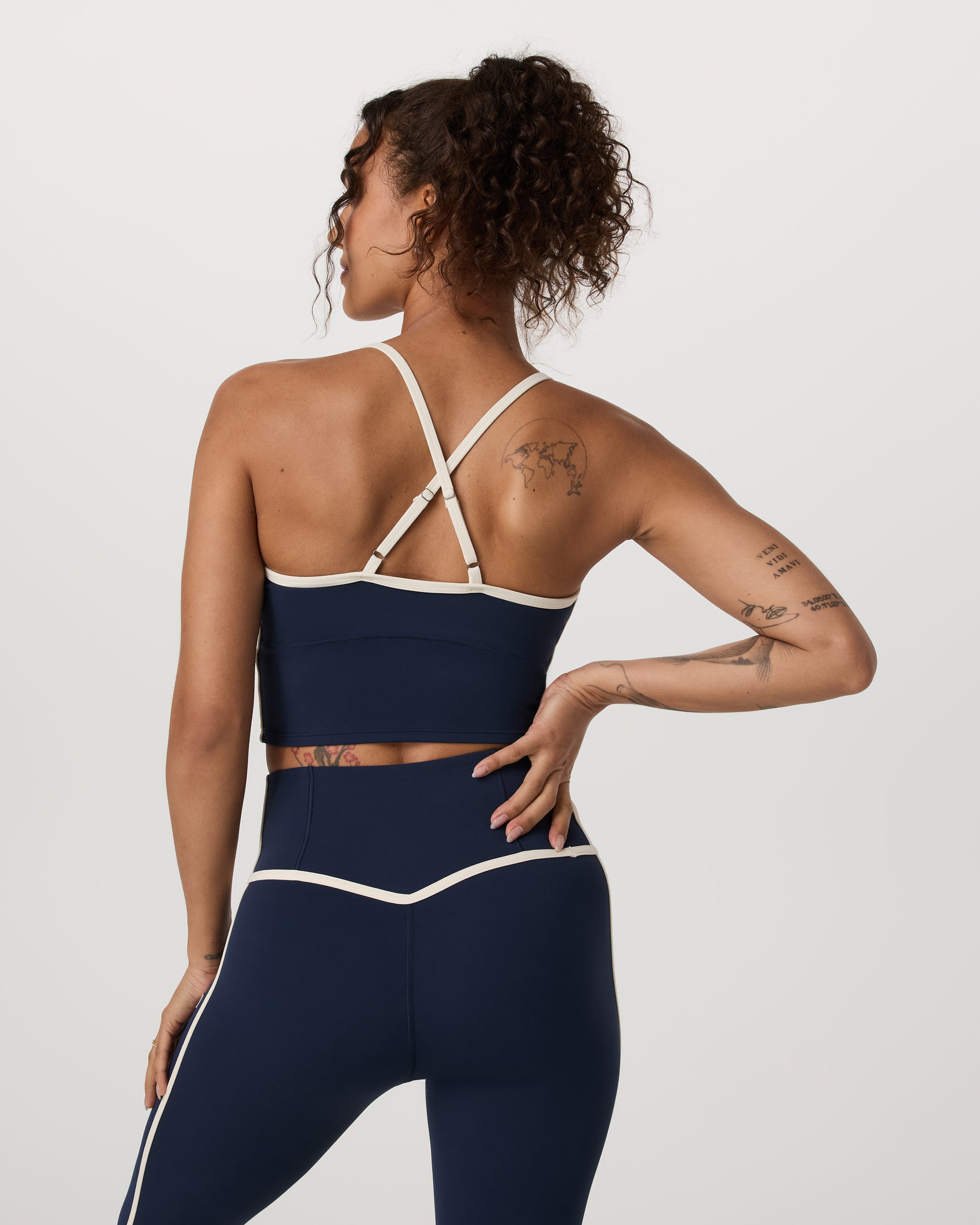 Vuori AllTheFeels™ Corset Tank | Blue Coast - Image 3