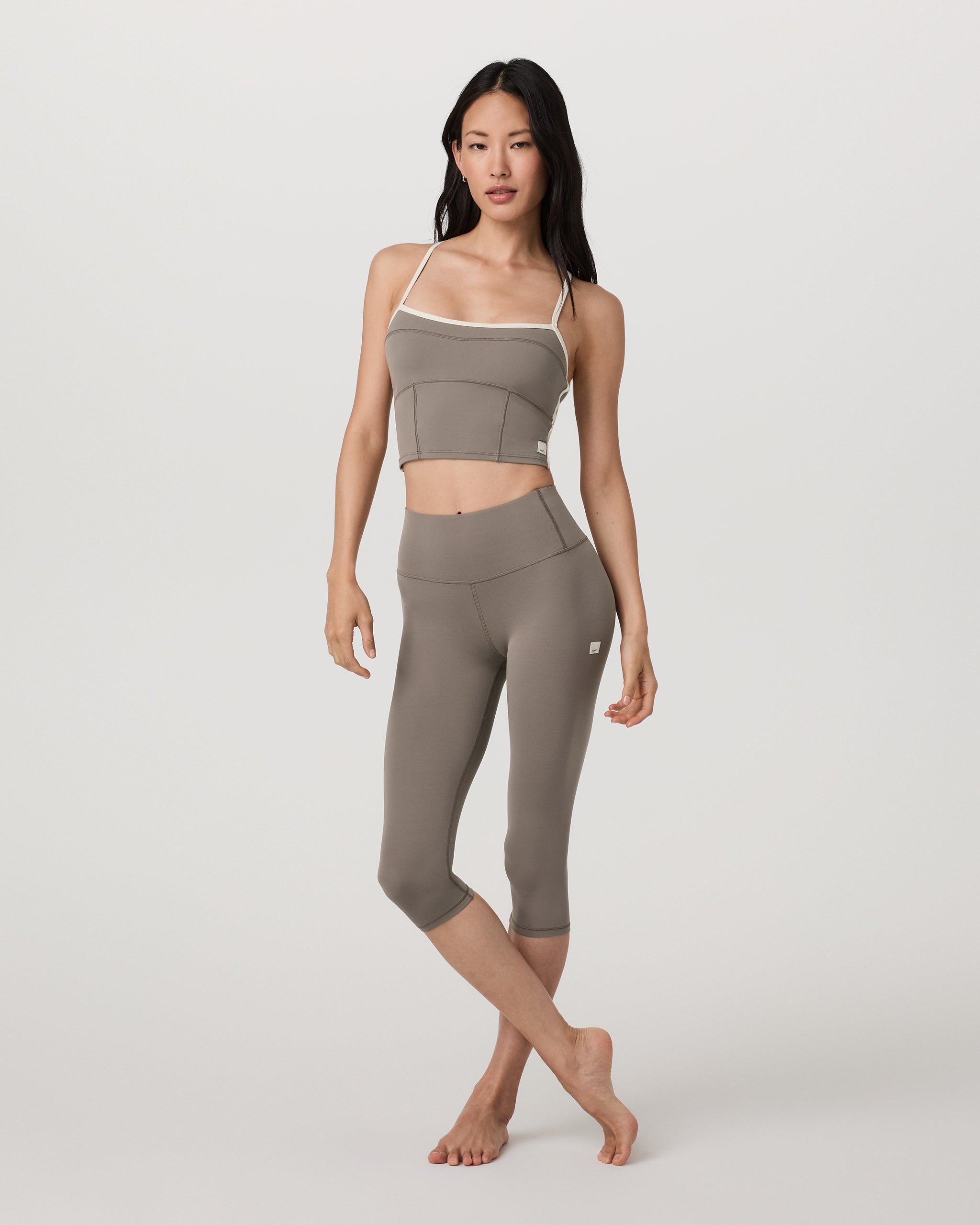 Vuori AllTheFeels™ Corset Tank | Smokey Taupe - Image 5