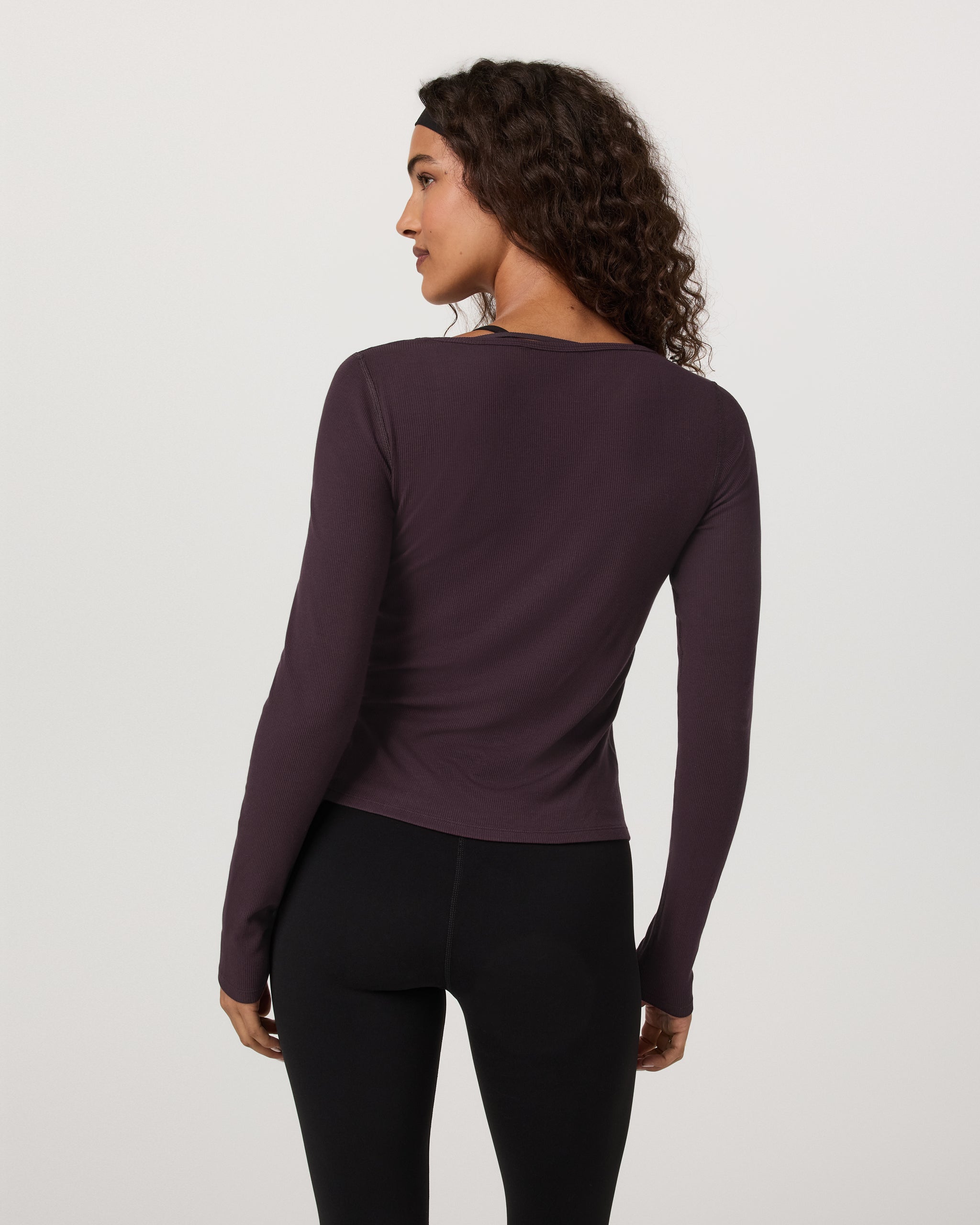 Long Sleeve Cove Ultra Scoop | Raisin - Image 3