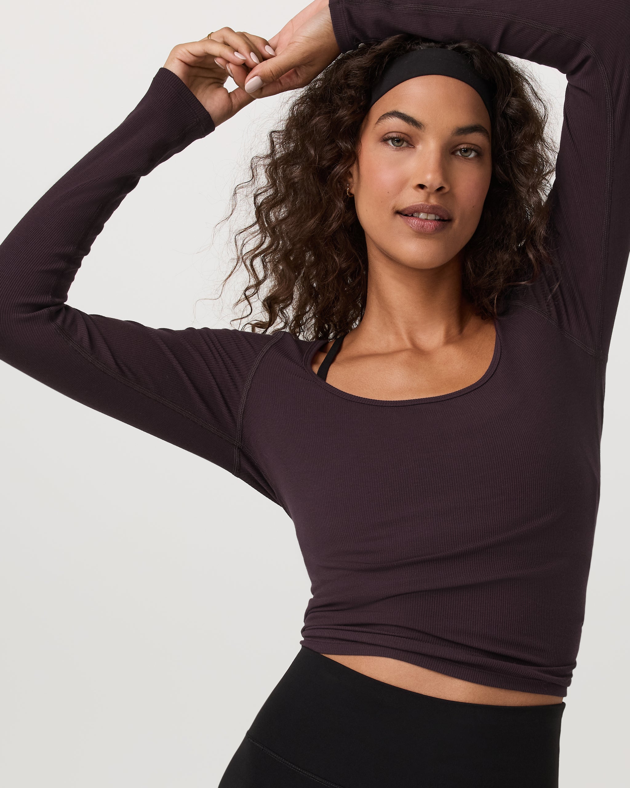 Long Sleeve Cove Ultra Scoop | Raisin - Image 5