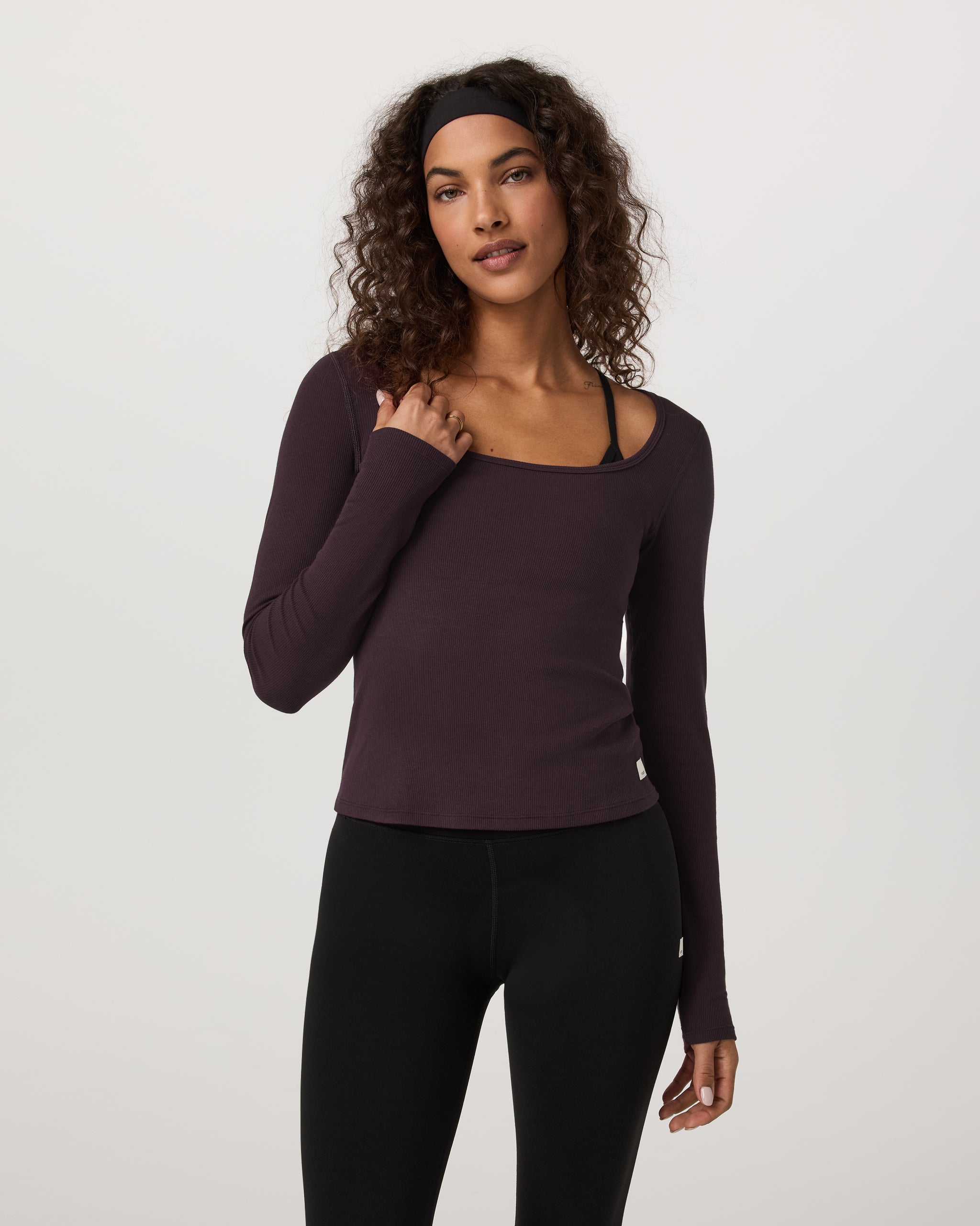 Long Sleeve Cove Ultra Scoop | Raisin - Image 6