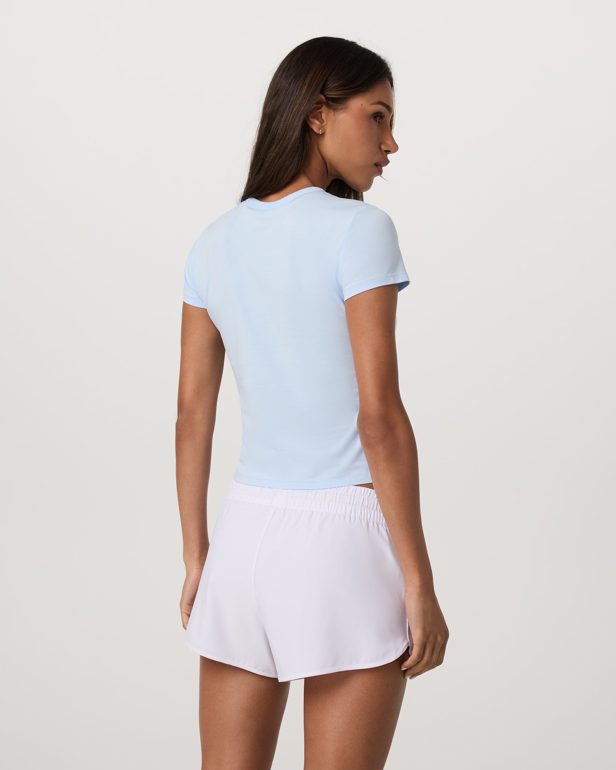 Short Sleeve Feather Classic Tee | Crystal Blue - Image 3