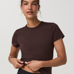 Short Sleeve Feather Classic Tee | French Roast