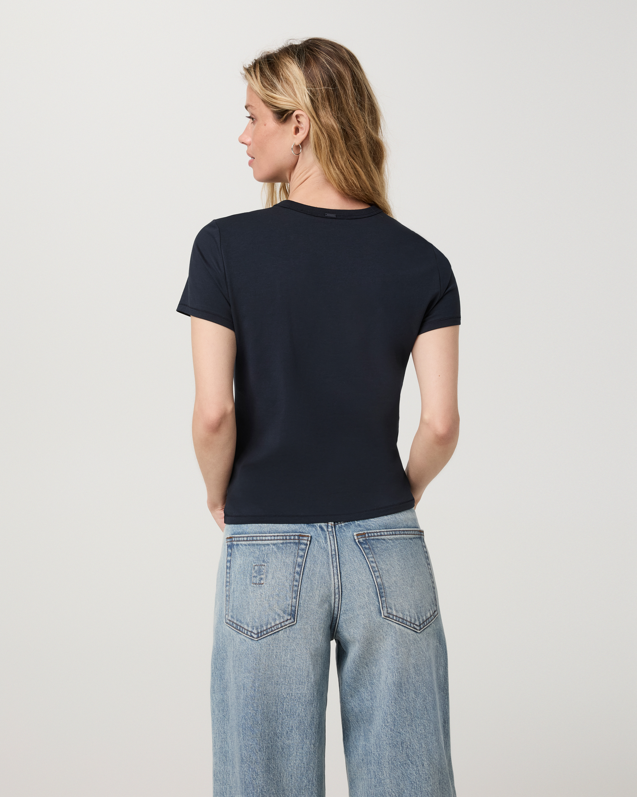 Short Sleeve Feather Classic Tee | Ink - Image 3