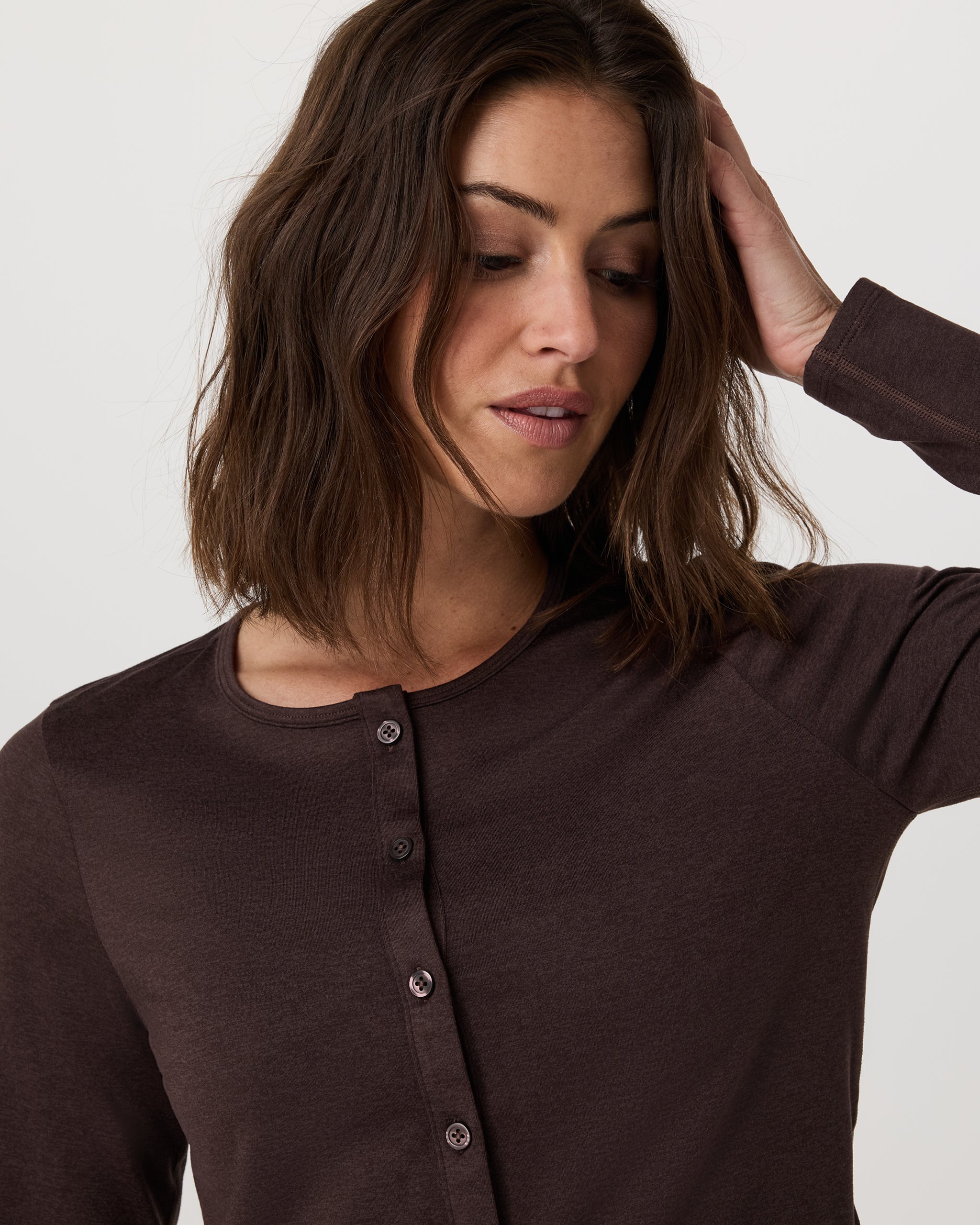 Halo Cardigan 2.0 | Java Heather - Image 5