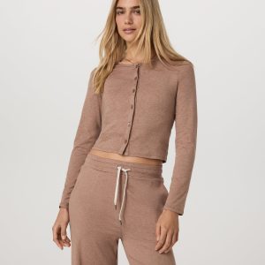 Halo Cardigan 2.0 | Nutmeg Heather