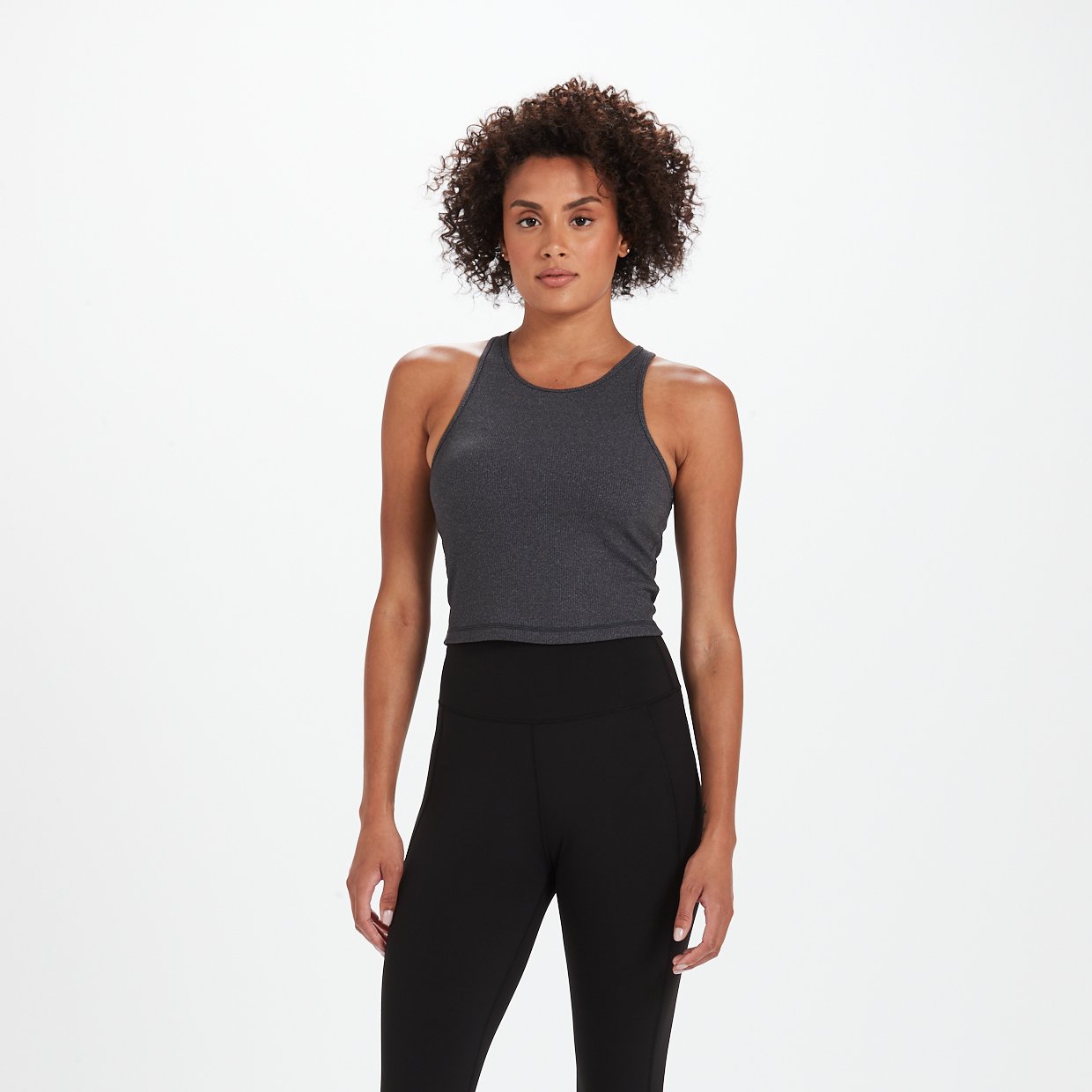 Plyo Tank | Charcoal Heather - Image 2