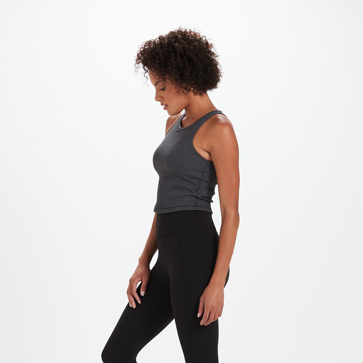 Plyo Tank | Charcoal Heather - Image 3