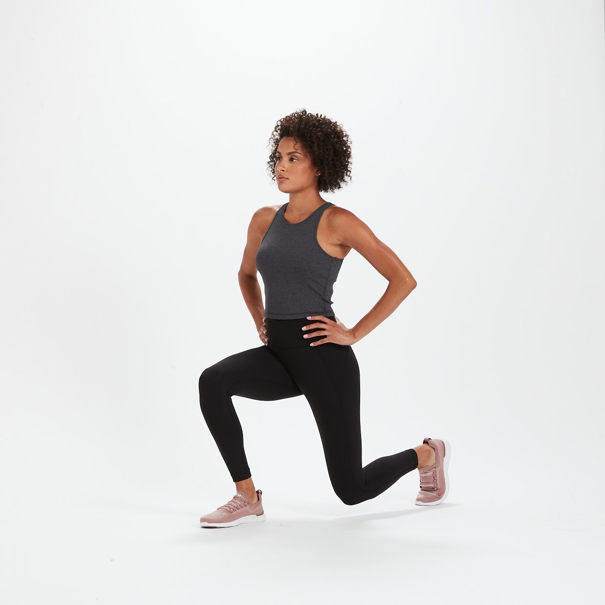 Plyo Tank | Charcoal Heather - Image 5
