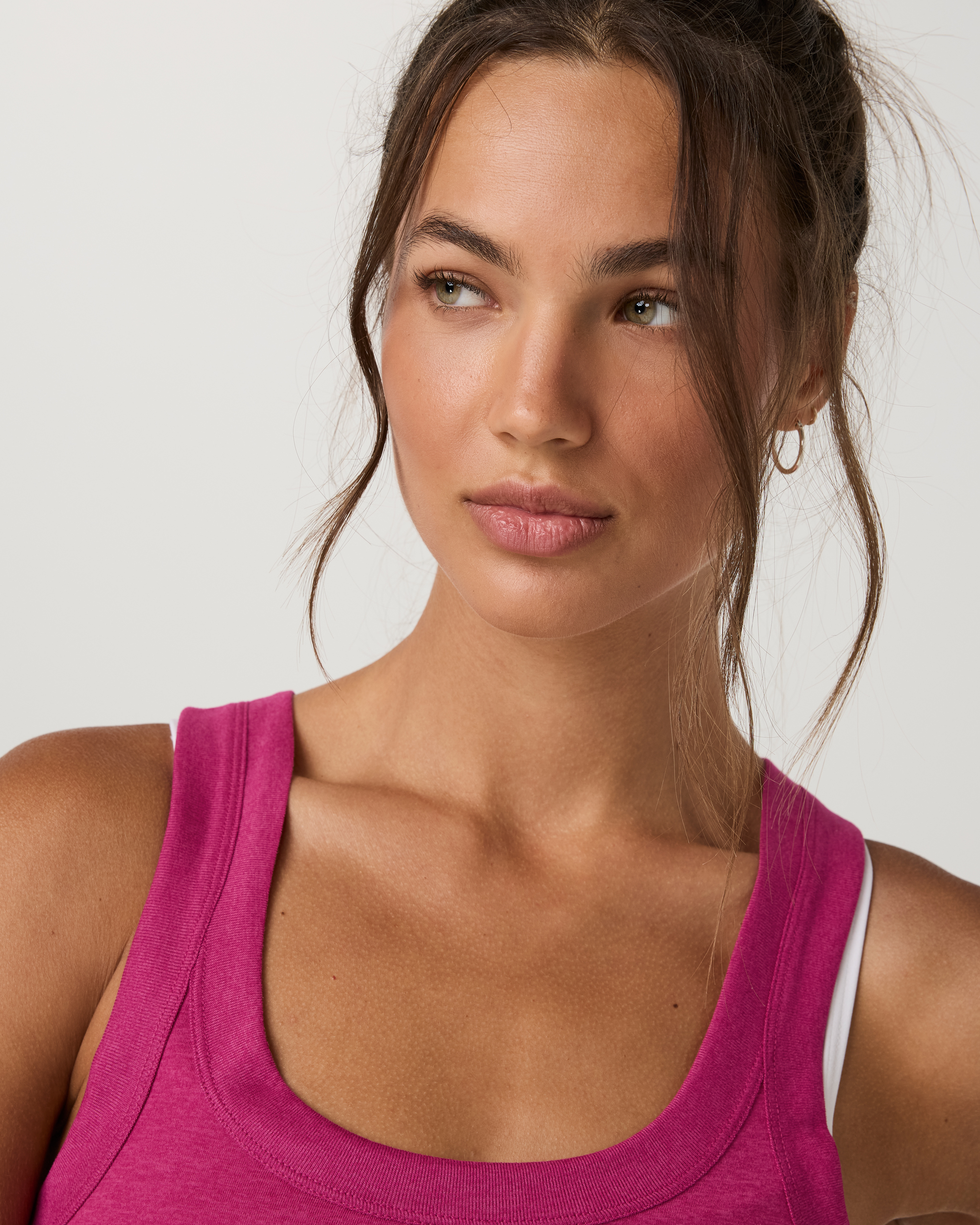 Energy Racerback Tank | Dragonfruit Heather - Image 4