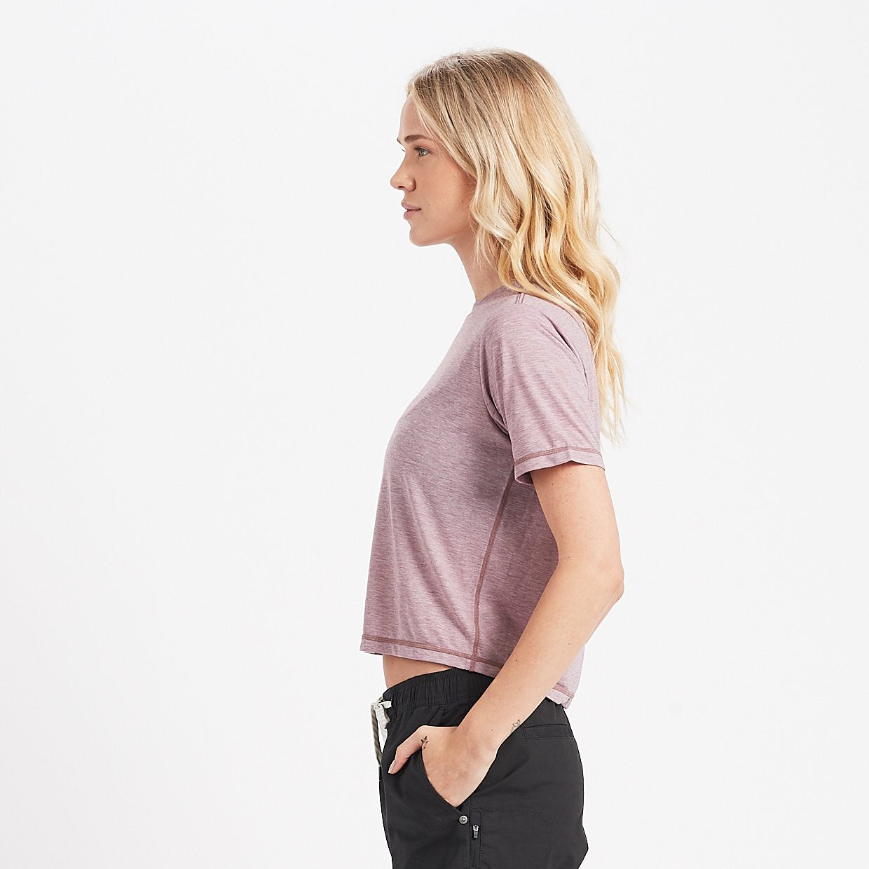 Chloe Tee | Dark Dusk Heather - Image 2