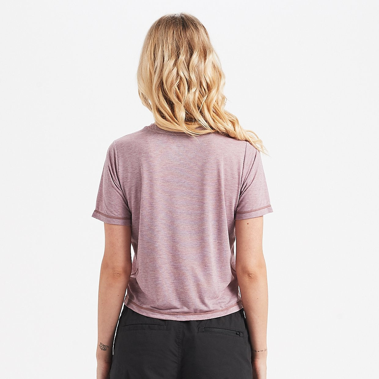 Chloe Tee | Dark Dusk Heather - Image 3
