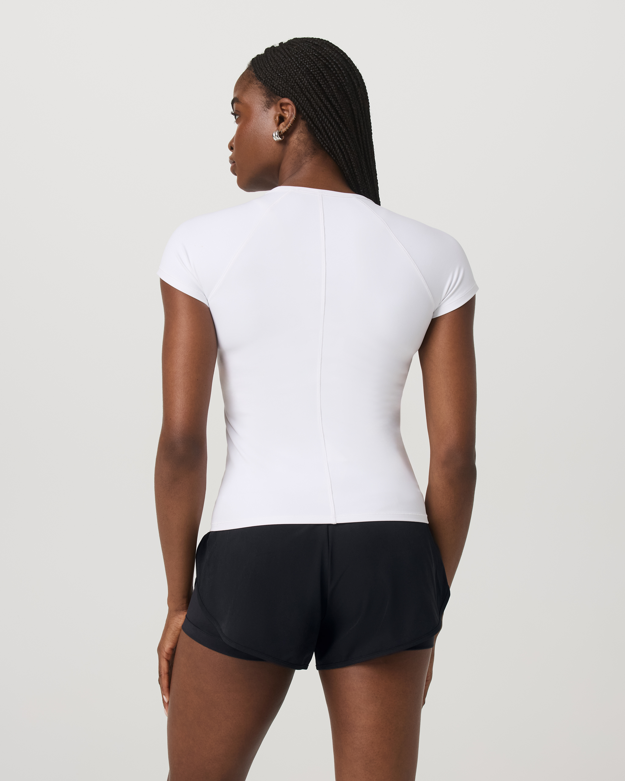 Vuori AllTheFeels™ Short Sleeve Essential Tee | White - Image 3