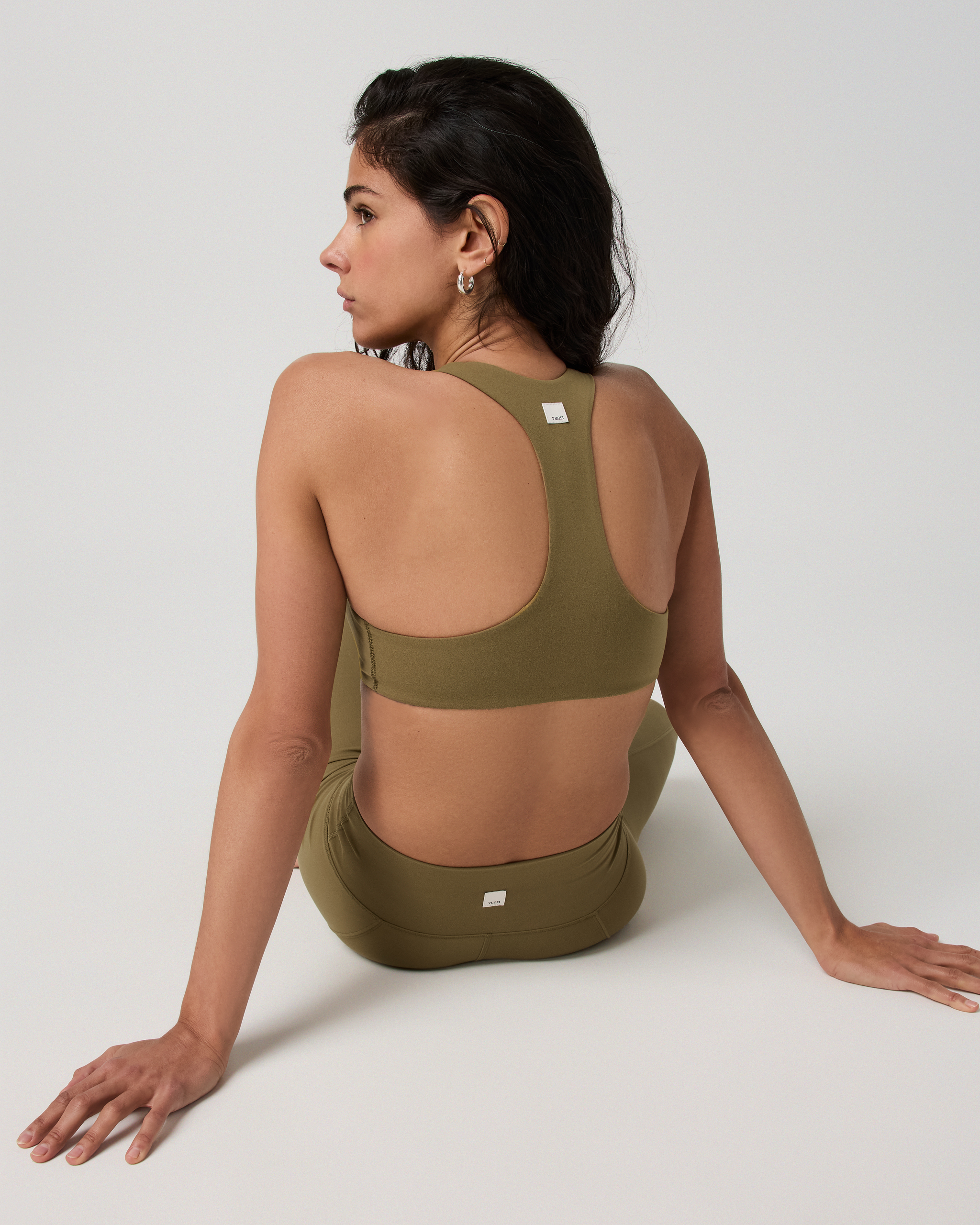 Vuori AllTheFeels™ Shirred Bra | Saguaro - Image 2