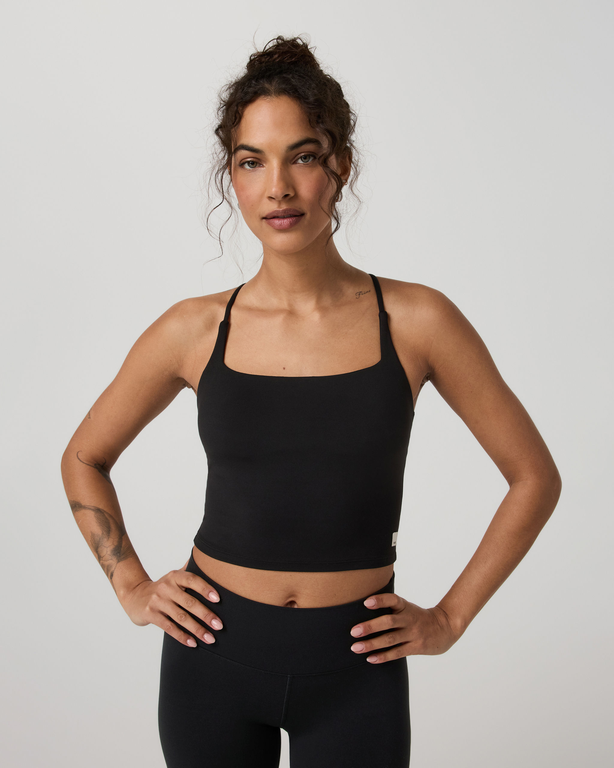 Vuori AllTheFeels™ Strappy Back Tank | Black - Image 4
