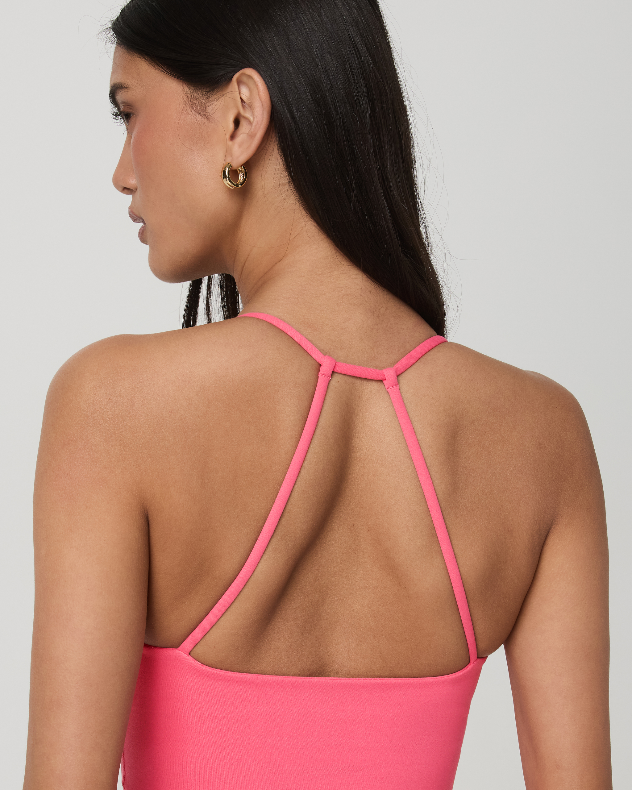 Vuori AllTheFeels™ Strappy Back Tank | Sunset Pink - Image 2