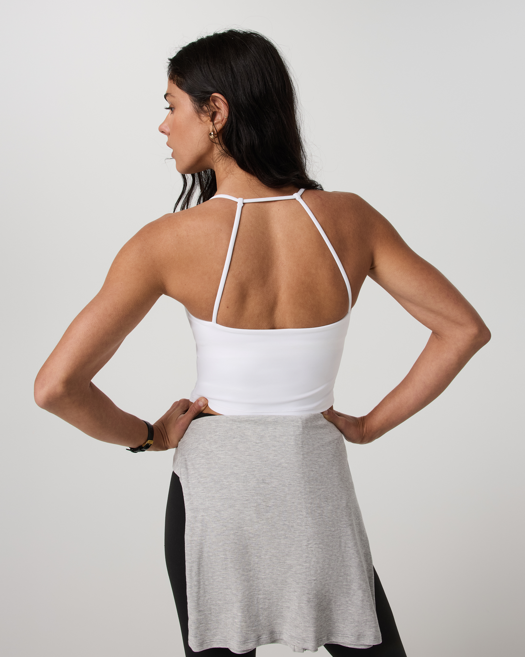Vuori AllTheFeels™ Strappy Back Tank | White - Image 2