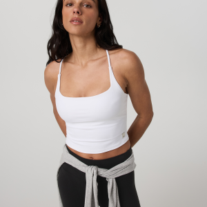 Vuori AllTheFeels™ Strappy Back Tank | White