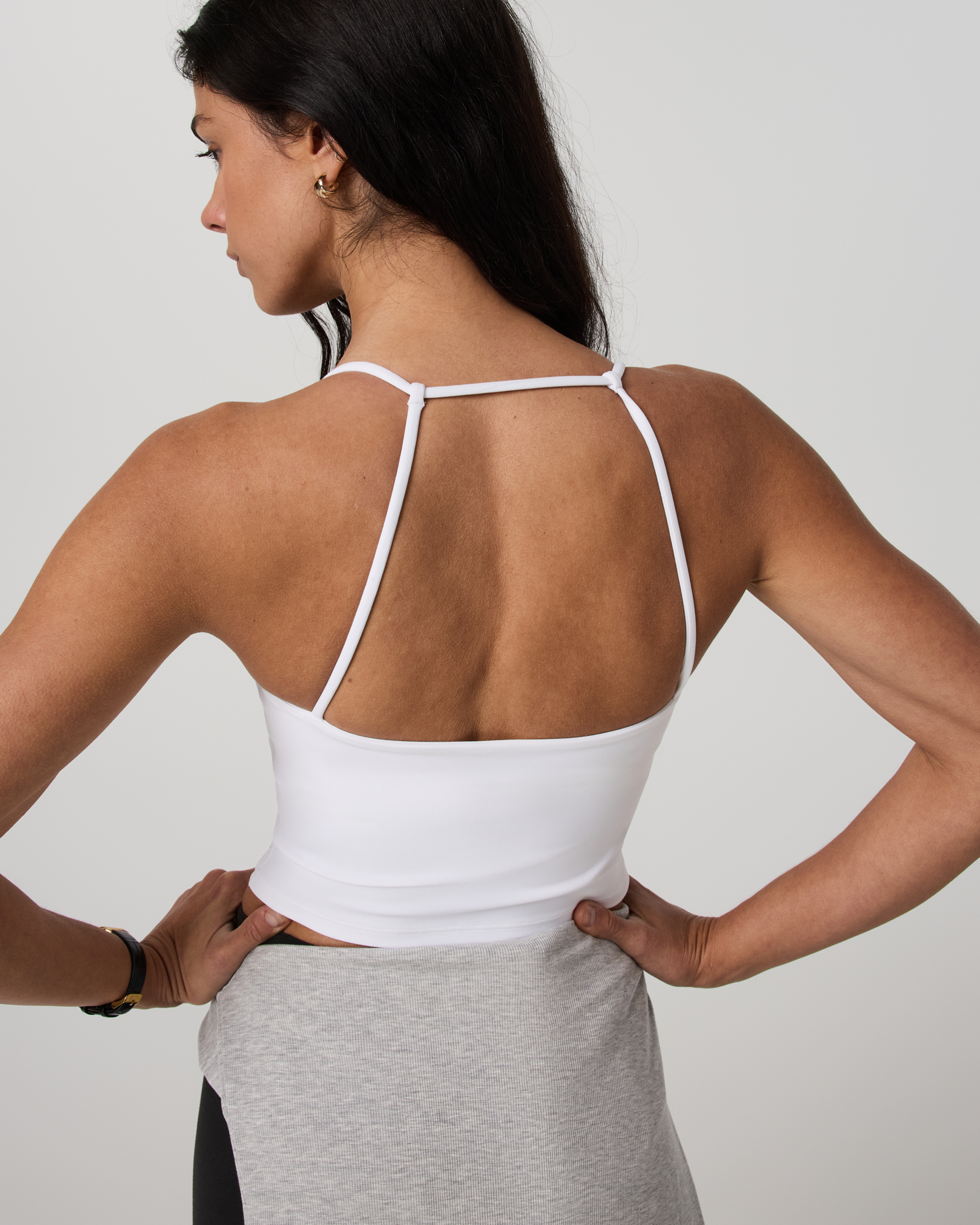 Vuori AllTheFeels™ Strappy Back Tank | White - Image 5