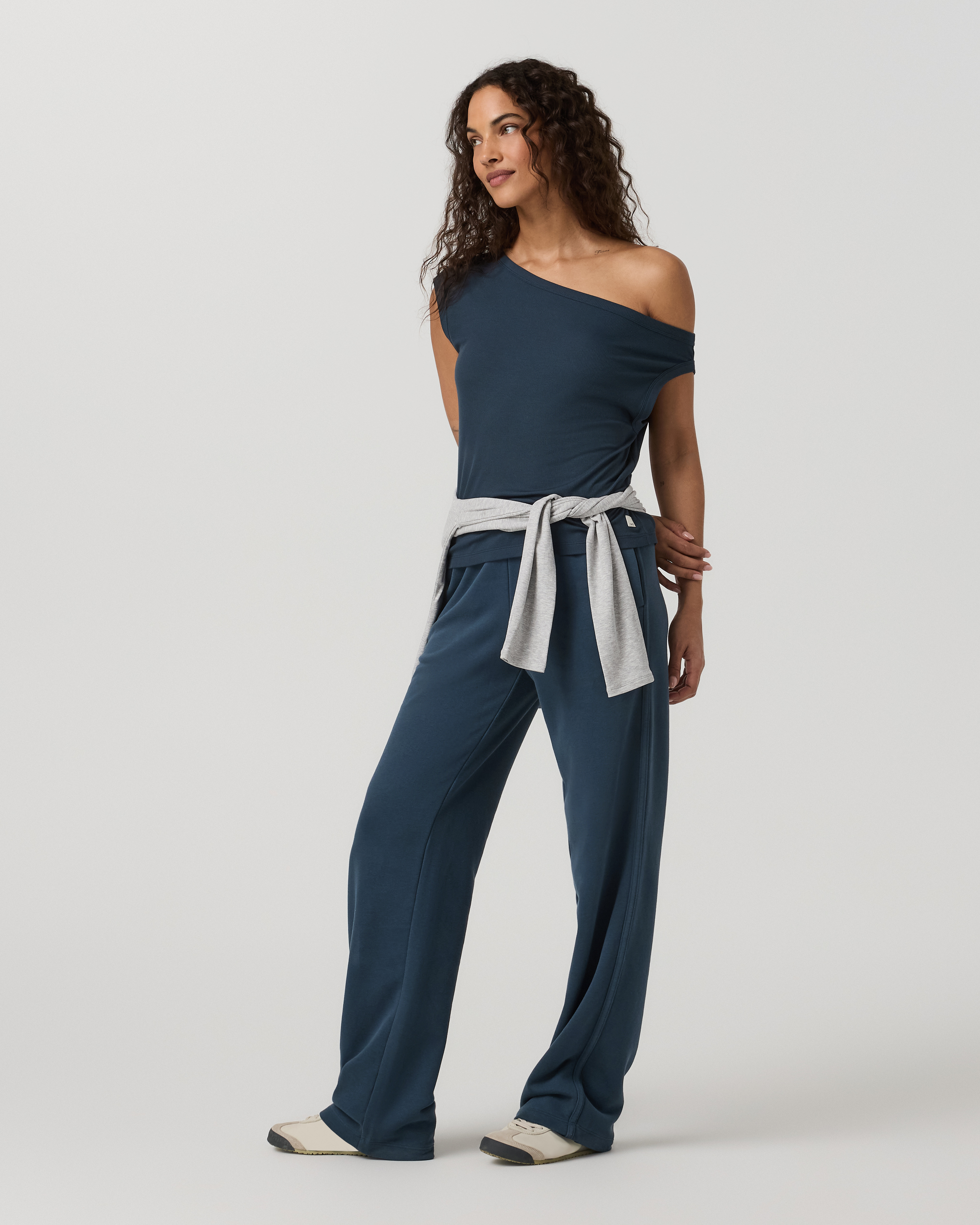 Cove Asymmetric Top | Ocean Blue - Image 6