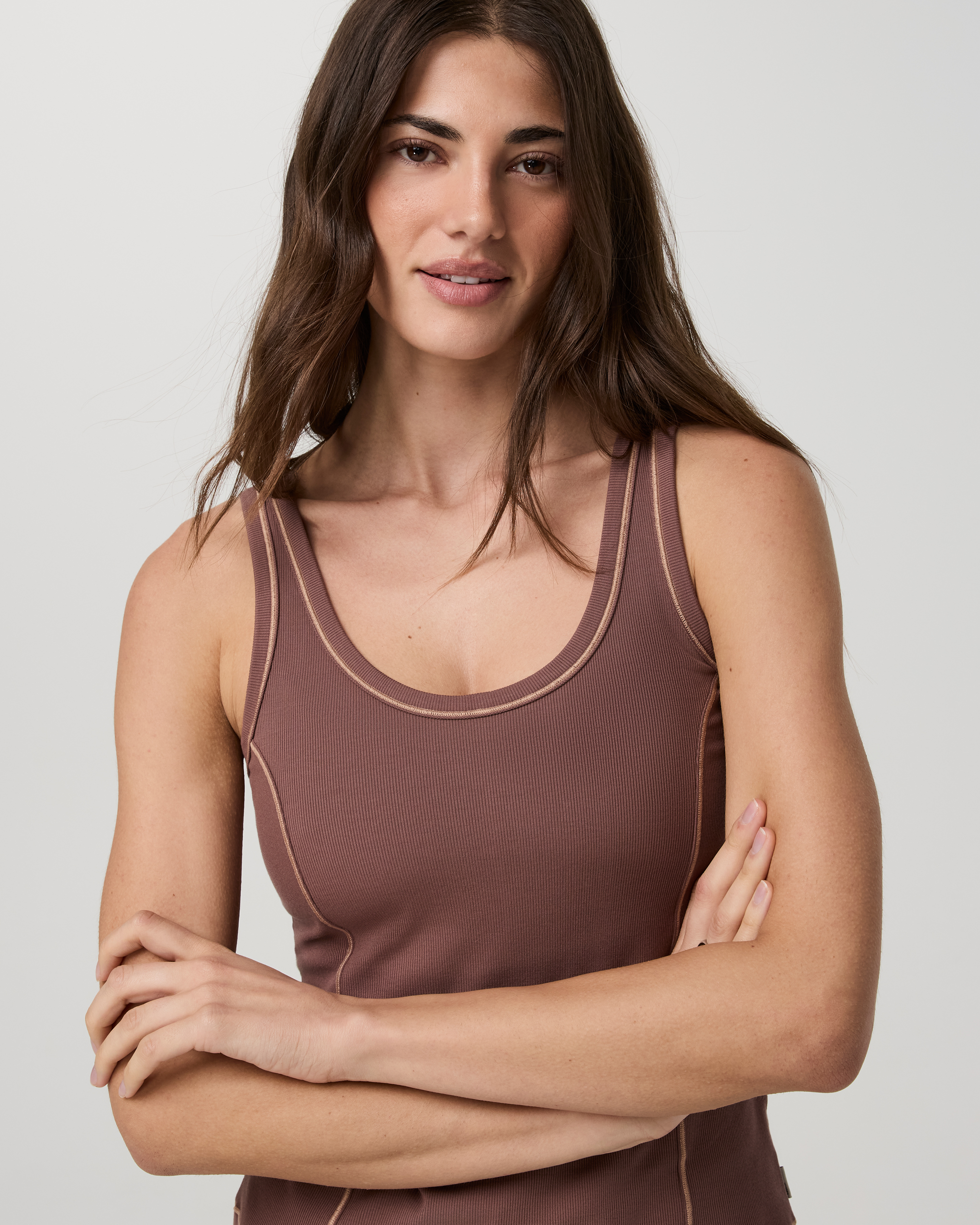 Pose Seams Tank | Sable