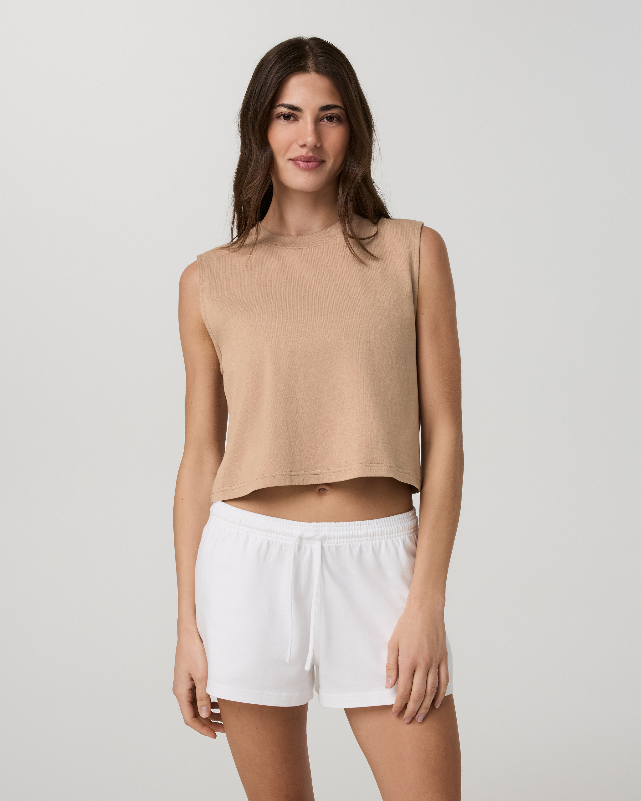 Heavyweight Cotton Easy Tank | Goldenrod - Image 2