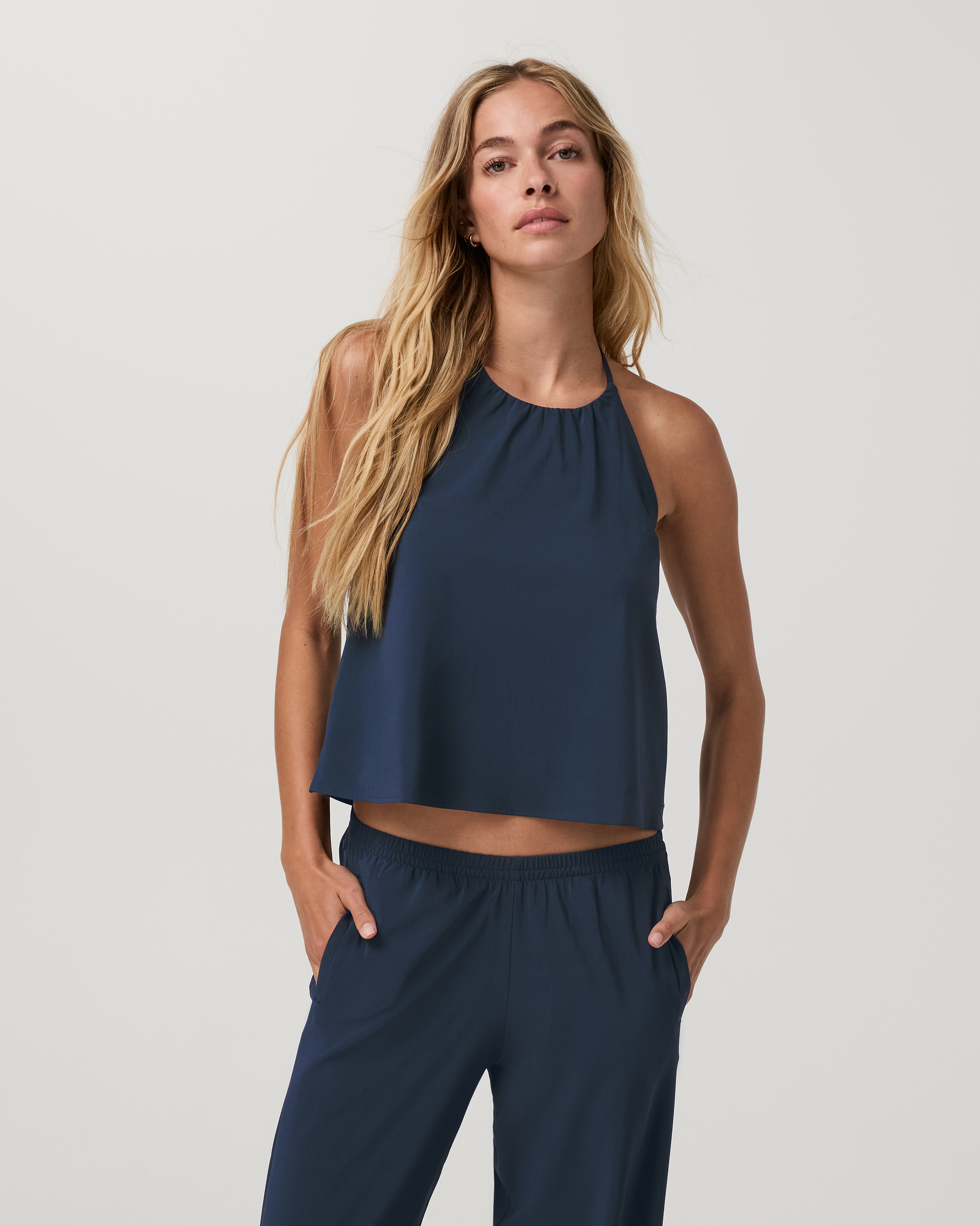 Villa Shoreline Halter Top | Ink