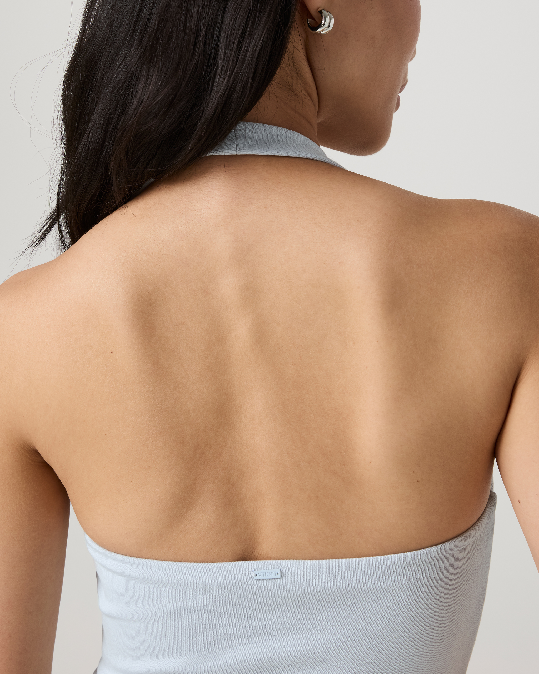Everyday Cotton Stretch Plunge Halter | Atmosphere - Image 5