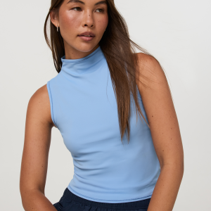 Daily Muscle Tank | Light Oasis Blue