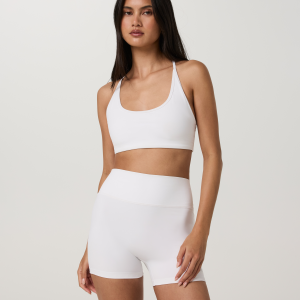 Set Point Bra | White