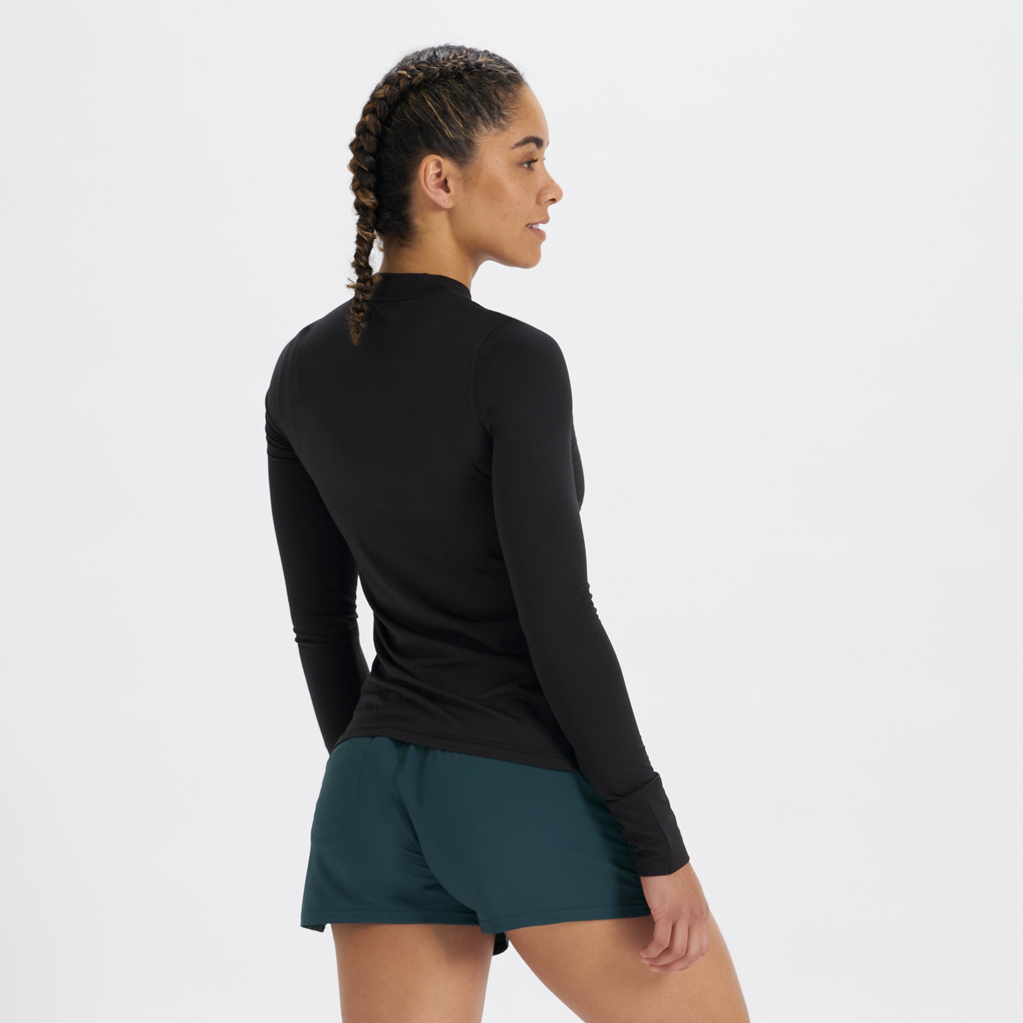 Long-Sleeve Lux Tee | Black - Image 3