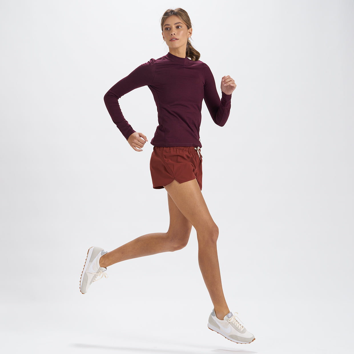 Long-Sleeve Lux Tee | Cerise Heather - Image 4
