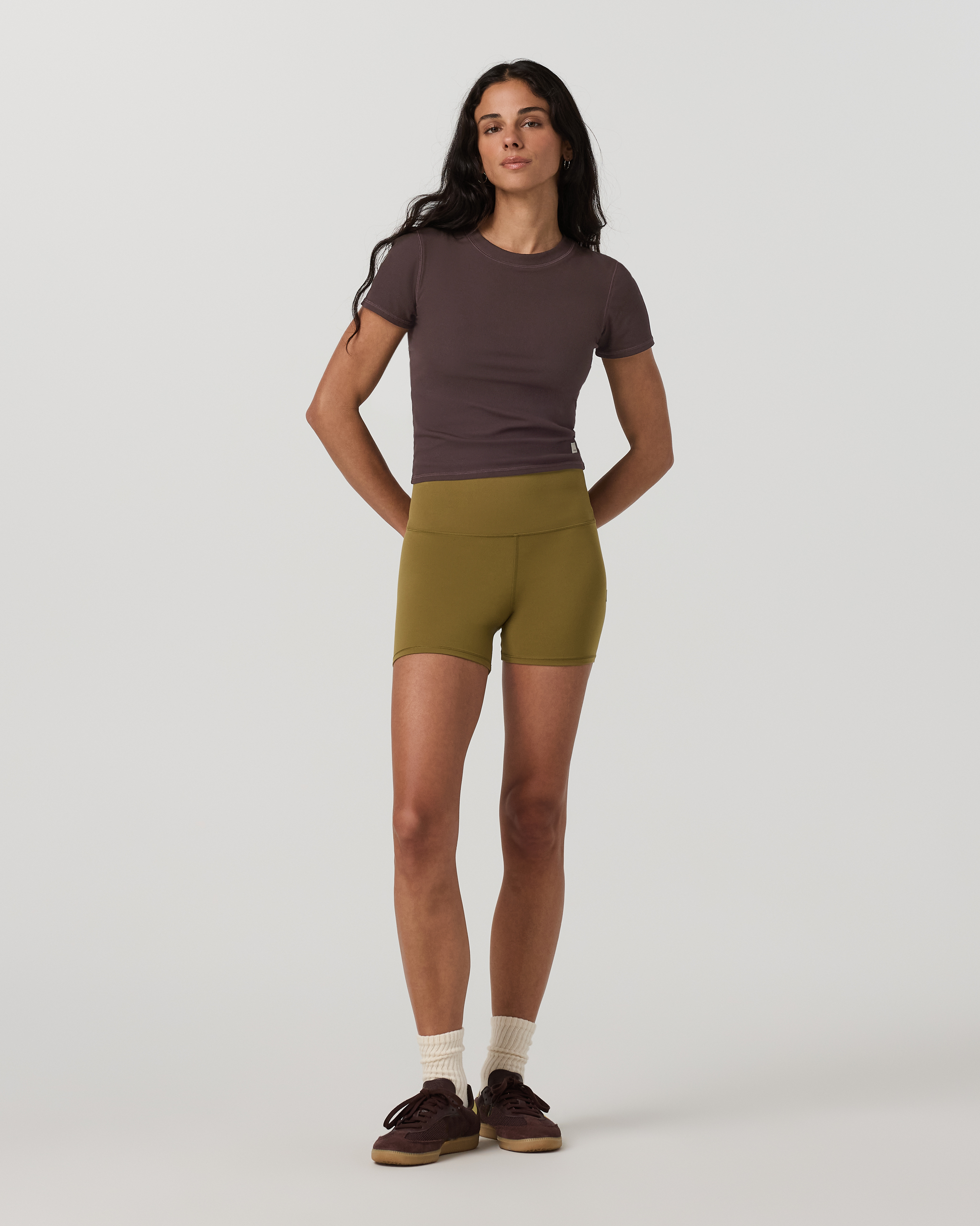Pose Fitted Tee | French Roast - Image 6