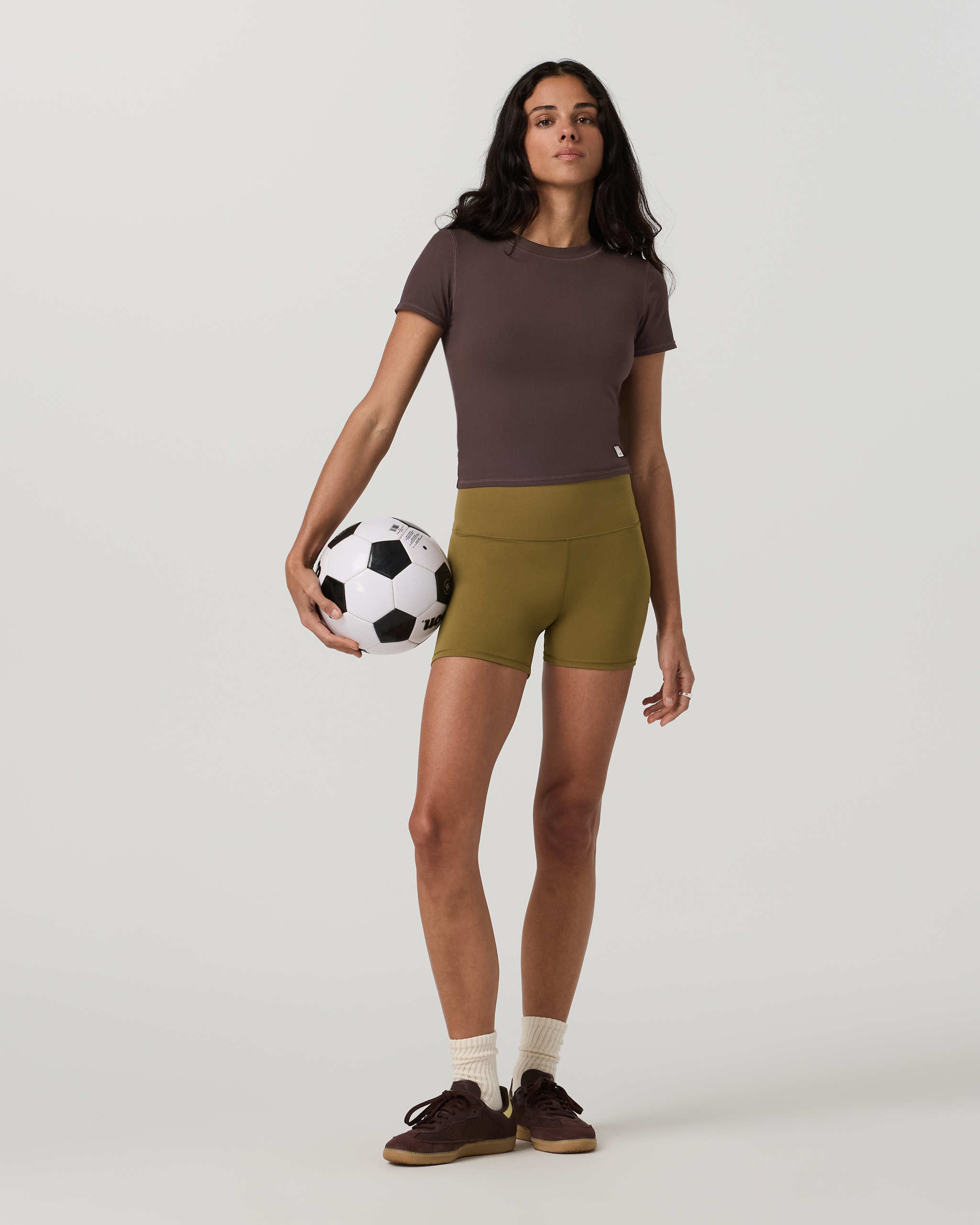 Pose Fitted Tee | French Roast - Image 4