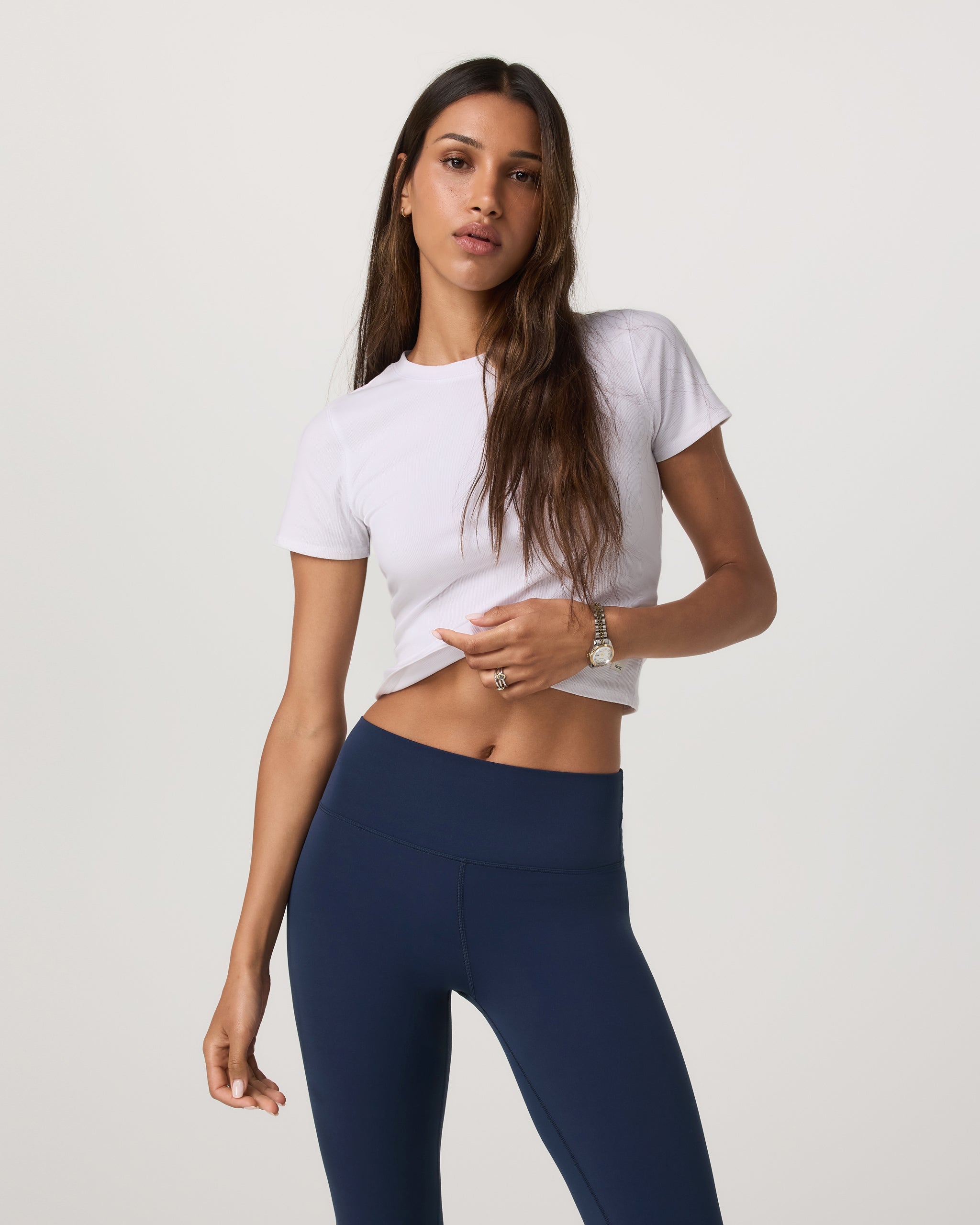 Pose Fitted Tee | White - Image 5