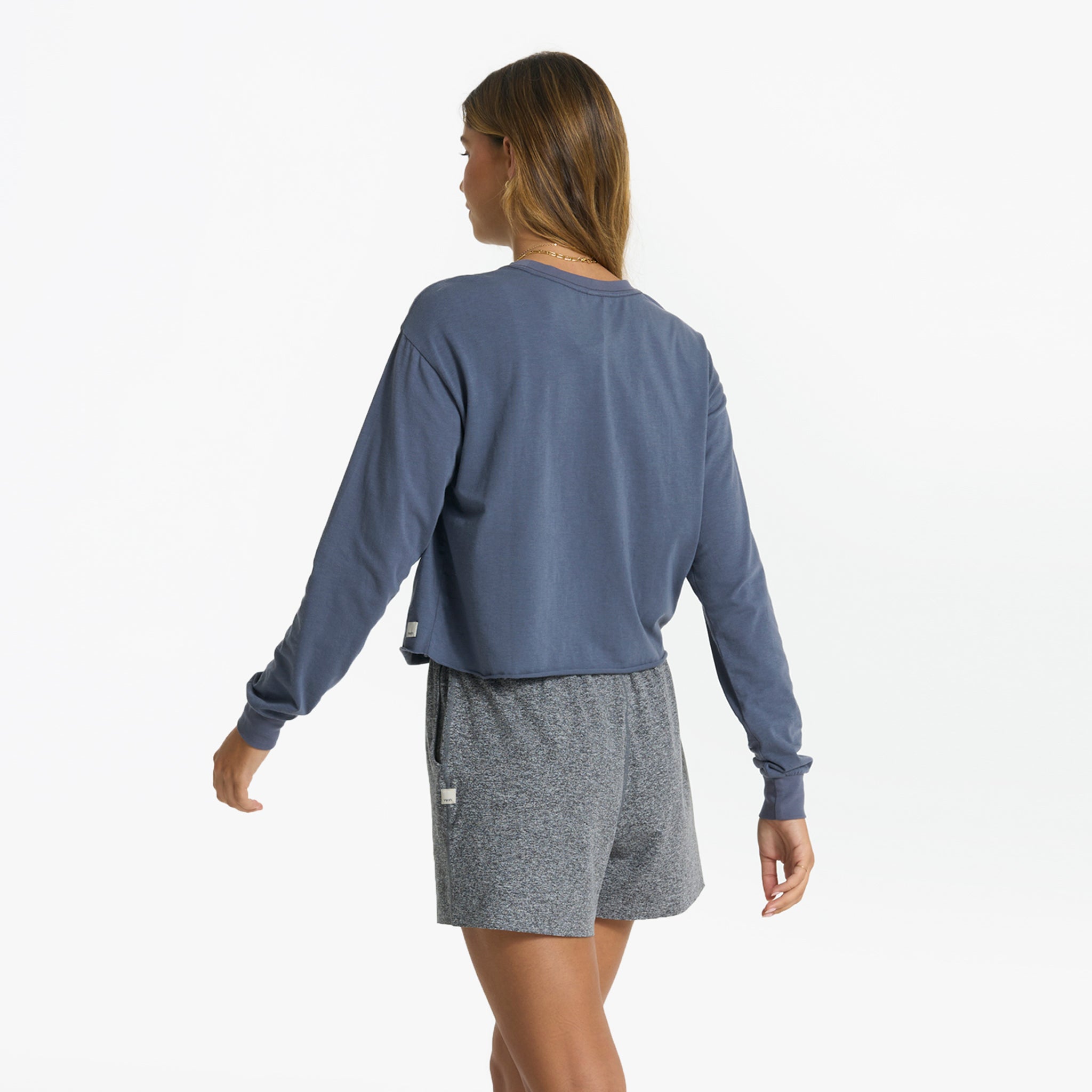 Long-Sleeve Coast Tee | Azure - Image 3