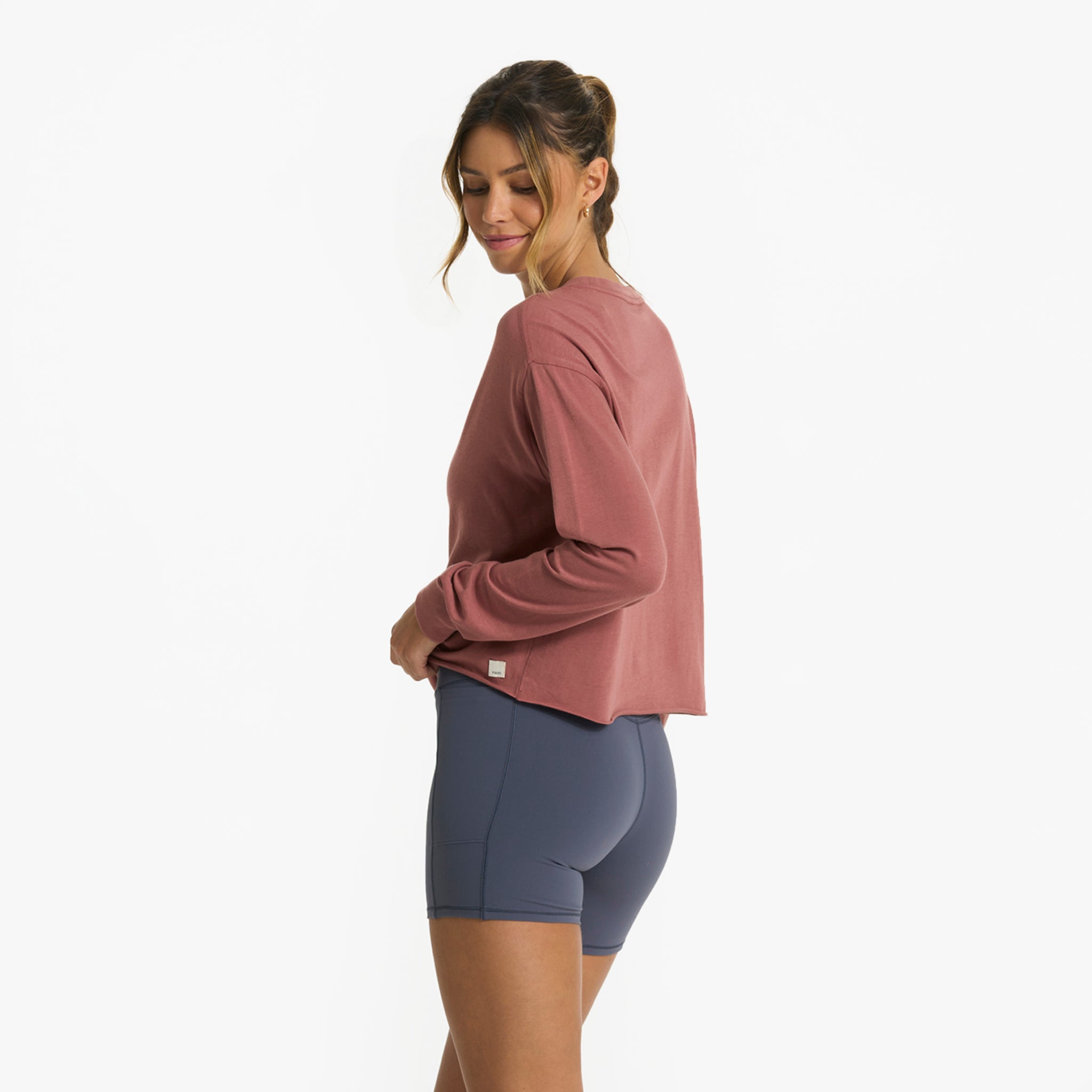 Long-Sleeve Coast Tee | Rosewood