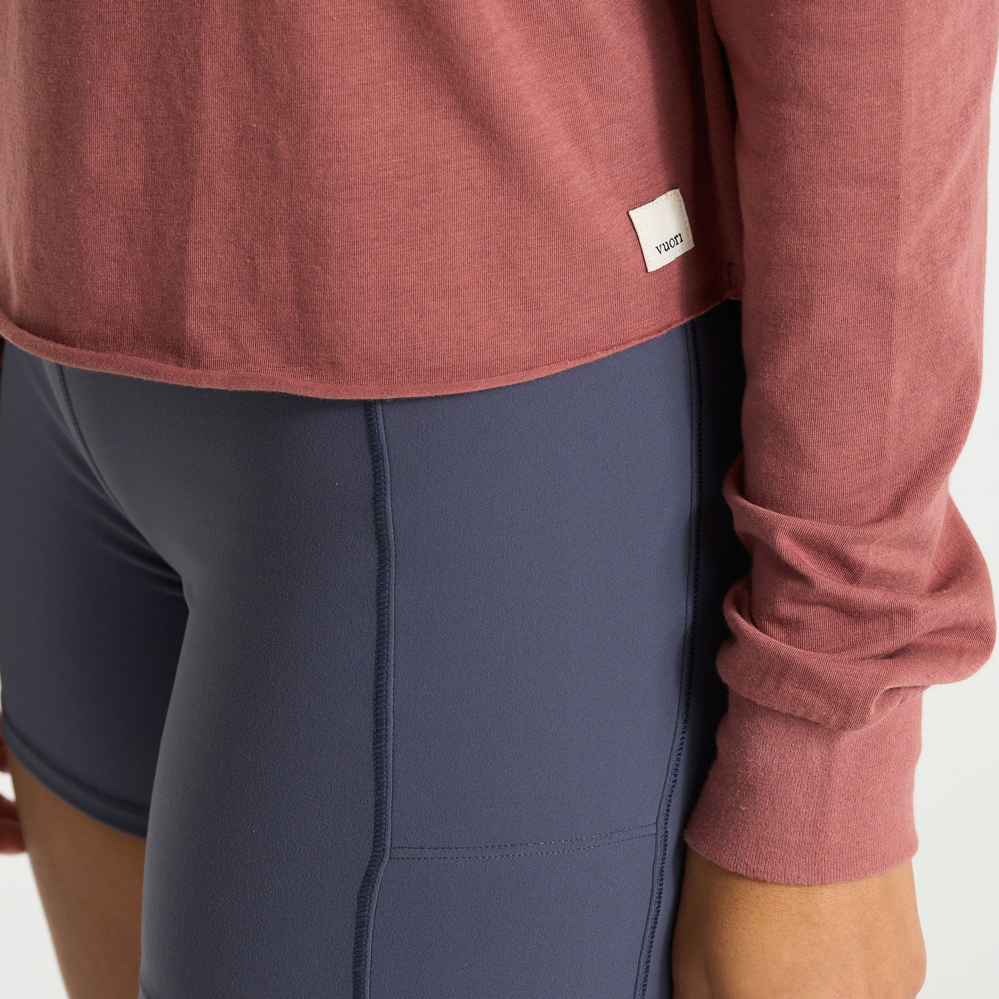 Long-Sleeve Coast Tee | Rosewood - Image 6