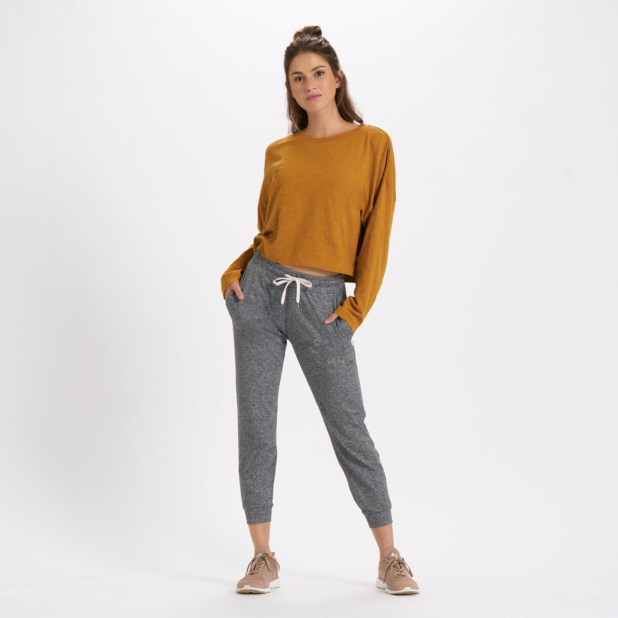 Long-Sleeve Sundown Tee | Dark Golden - Image 4