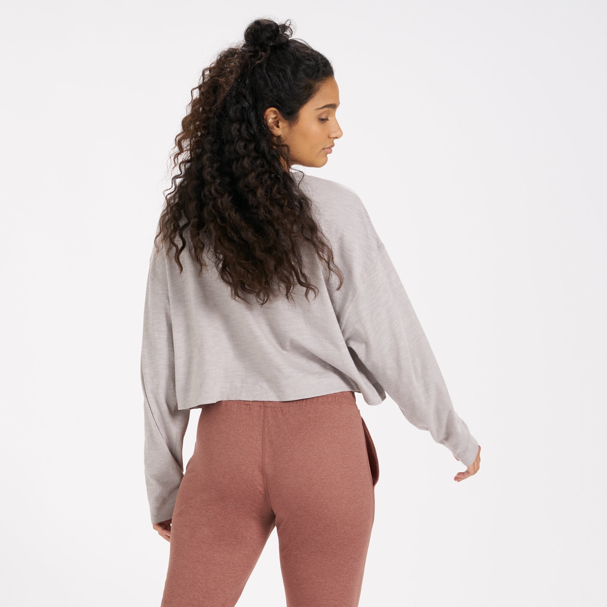 Long-Sleeve Sundown Tee | Fog - Image 3
