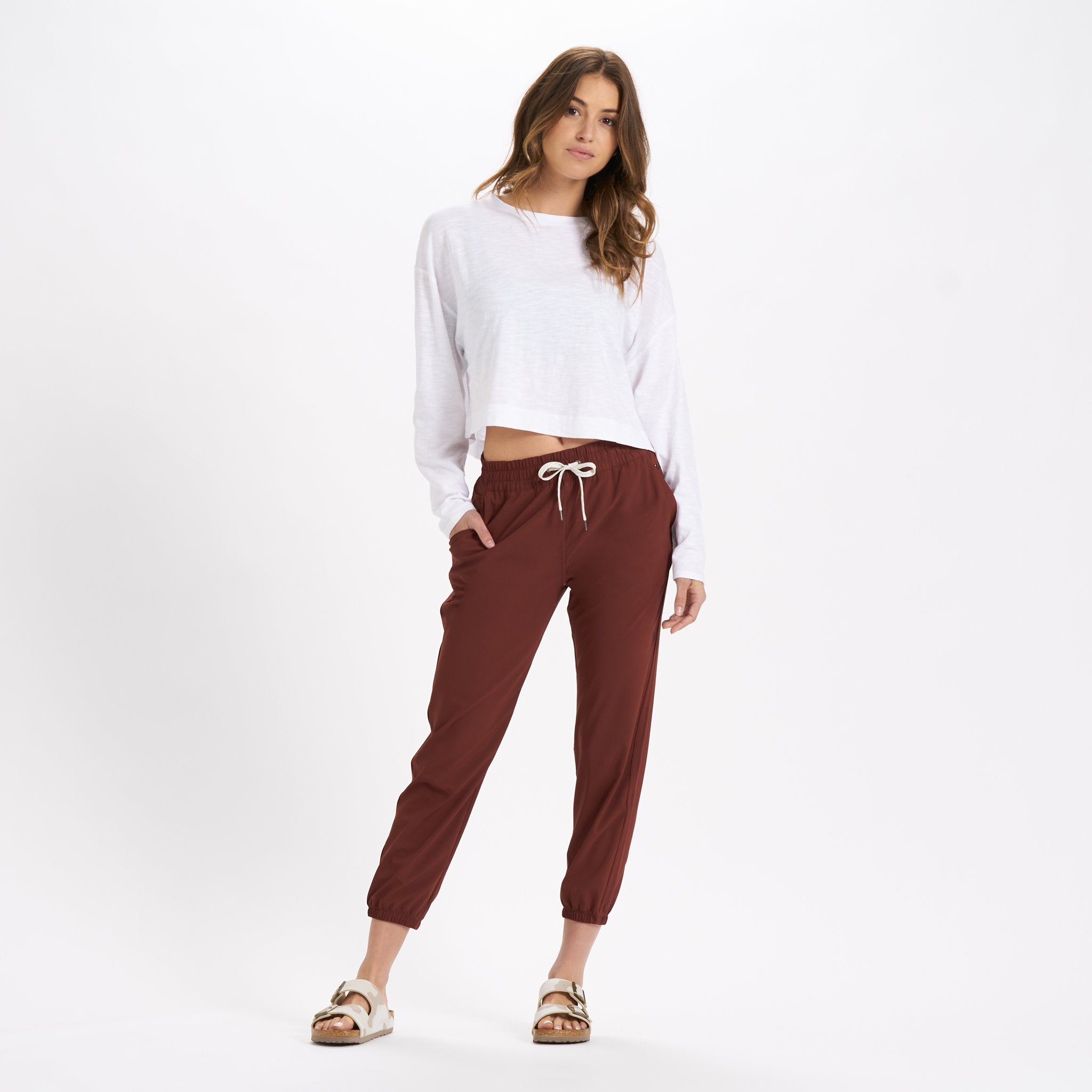 Long-Sleeve Sundown Tee | White - Image 4