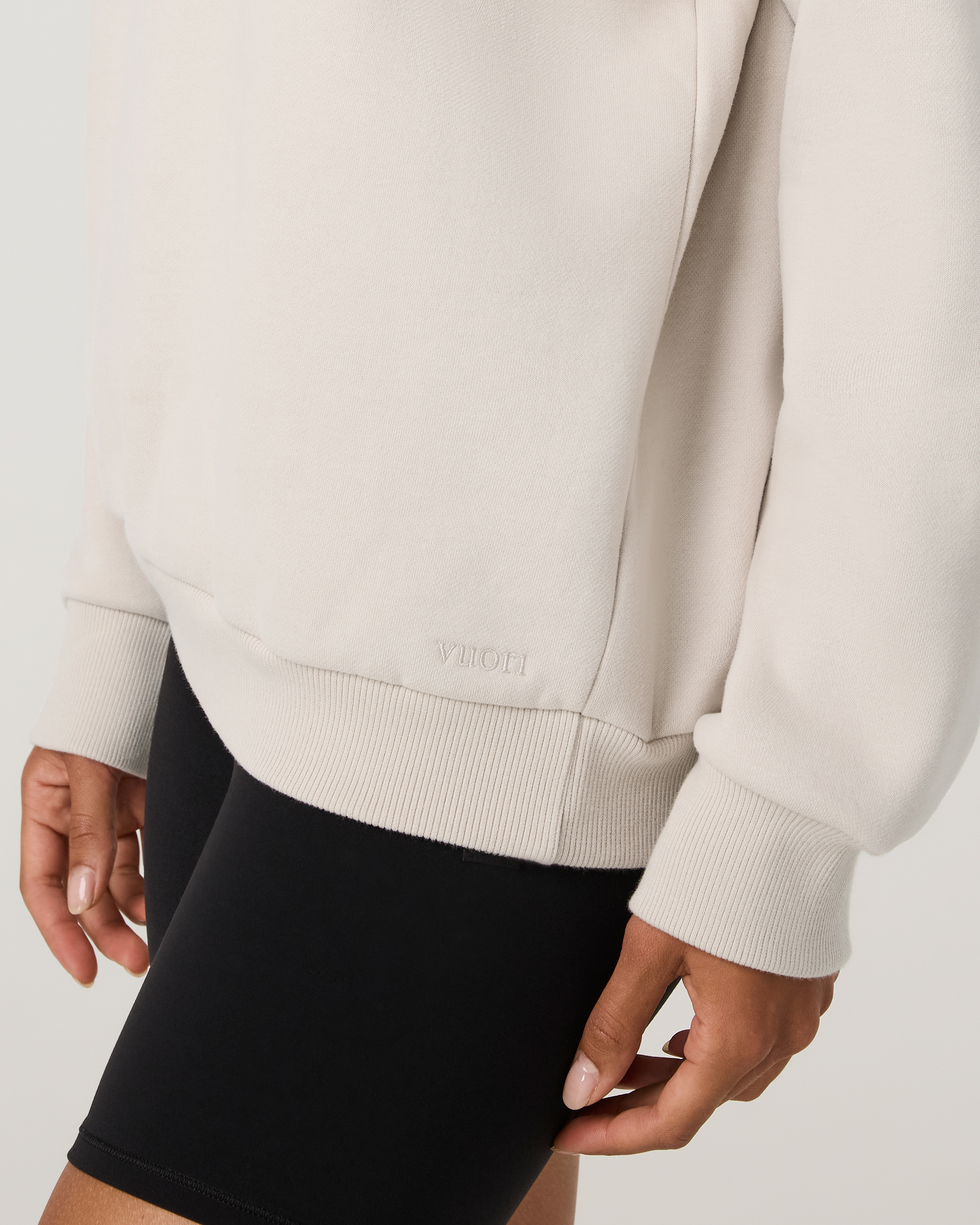 Restore Oversized Hoodie | Ecru Tonal - Image 2
