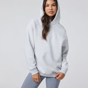 Restore Oversized Hoodie | Pale Grey Heather