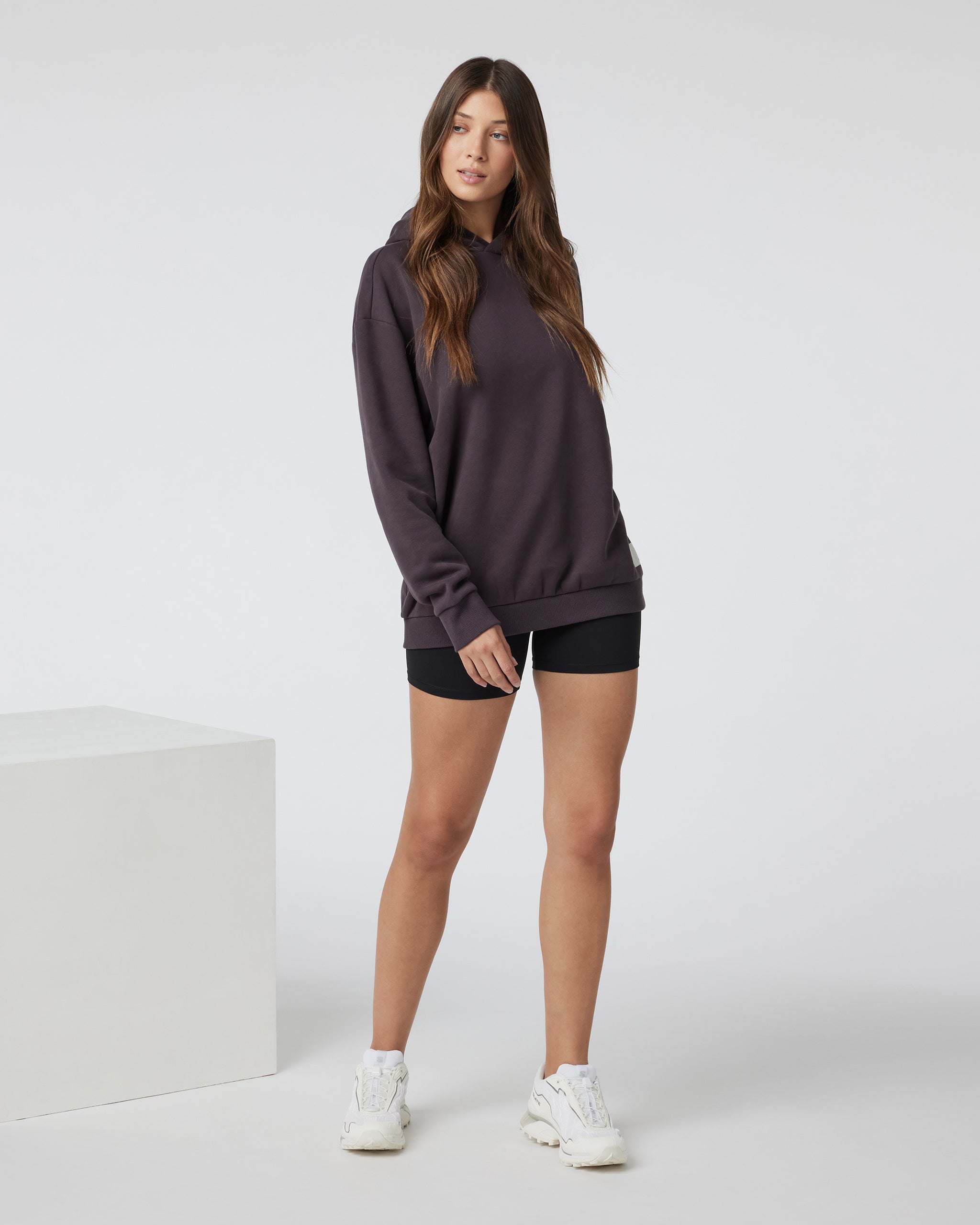 Restore Oversized Hoodie | Sangria - Image 4