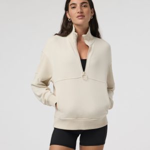 Sedona Rib Half Zip | Bone